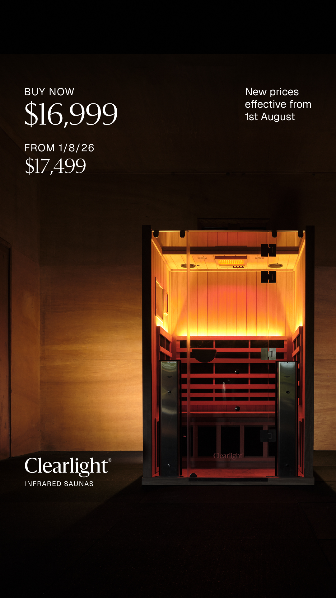 Clearlight Life Facebook ad