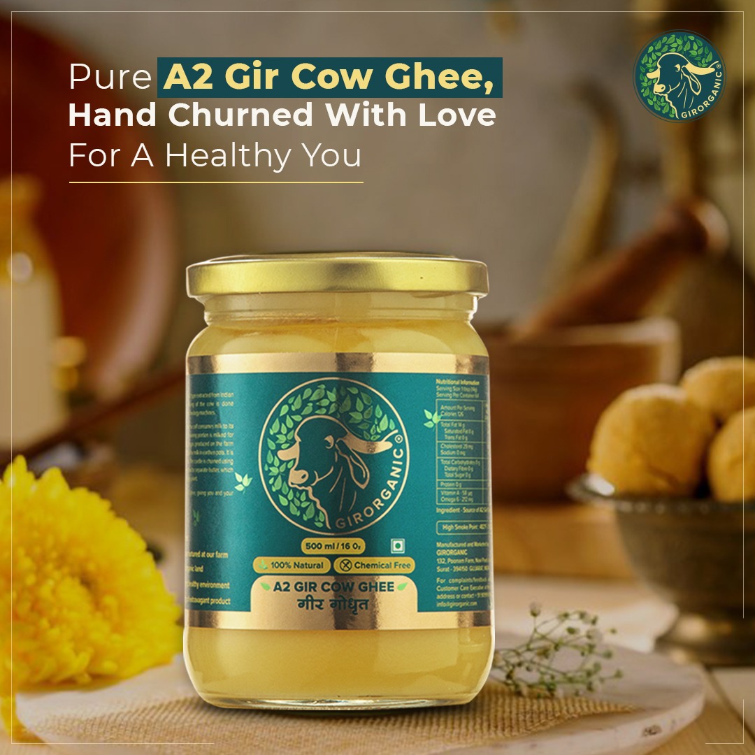 GirOrganic Facebook ad: Make your meals gheelicious with a dollop of…