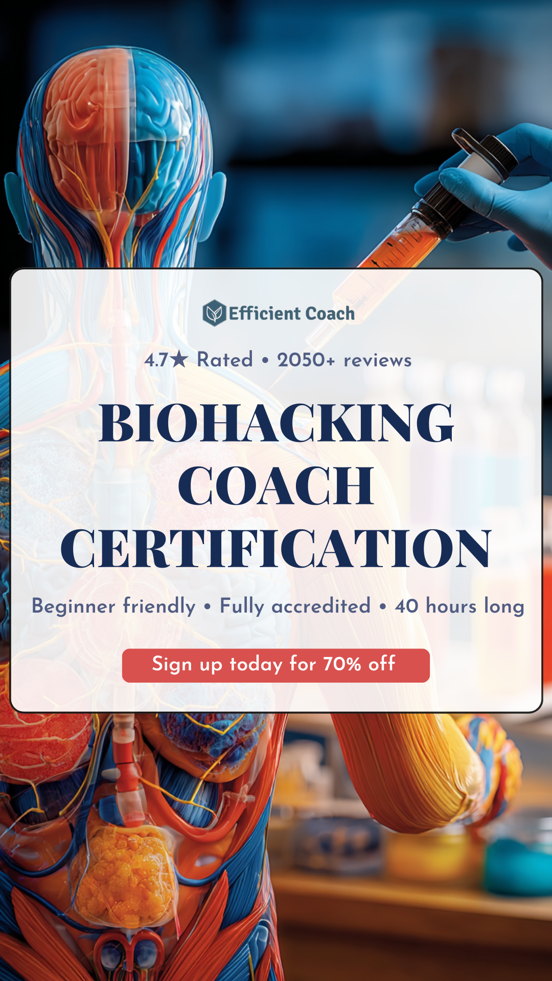 Efficient Coach Facebook ad