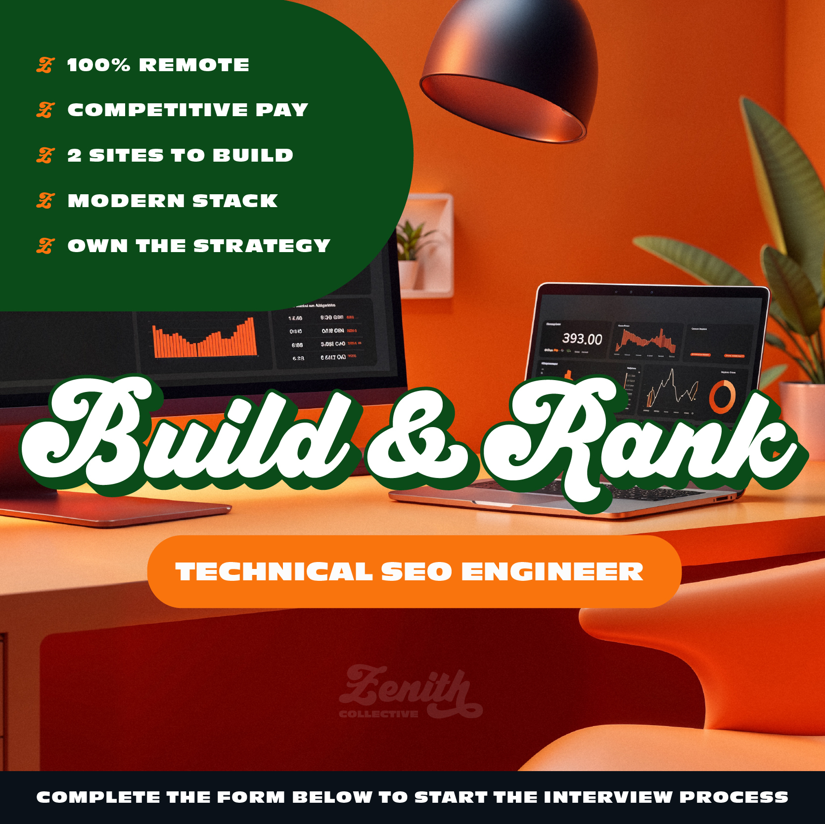 Zenith PH Facebook ad: Hiring: SEO Engineer (Remote)