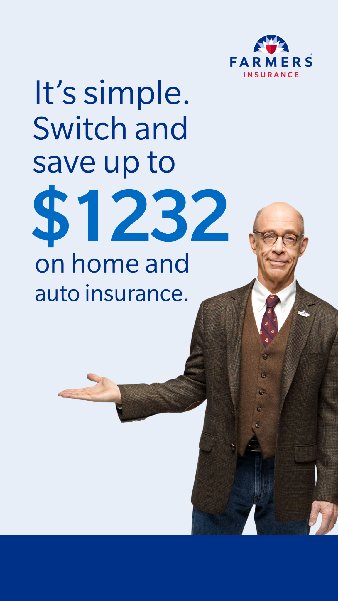 Farmers Insurance Facebook ad