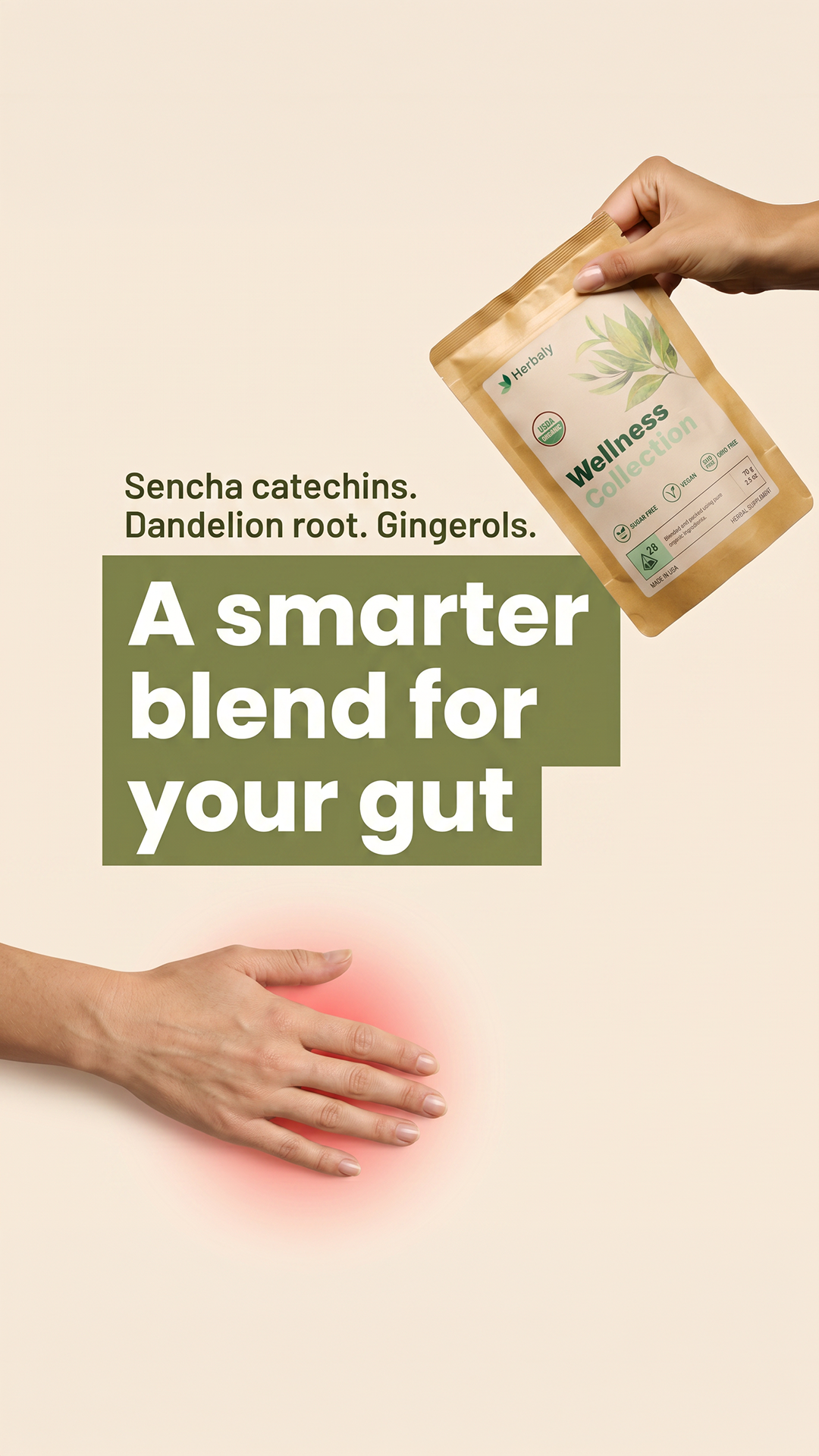 Herbaly Facebook ad