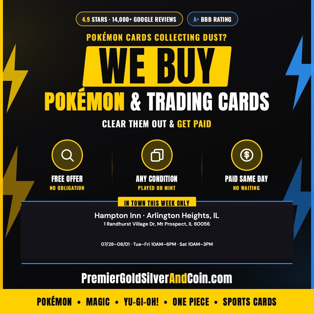 Premier Gold, Silver, and Coin Facebook ad: Arlington Heights, IL!