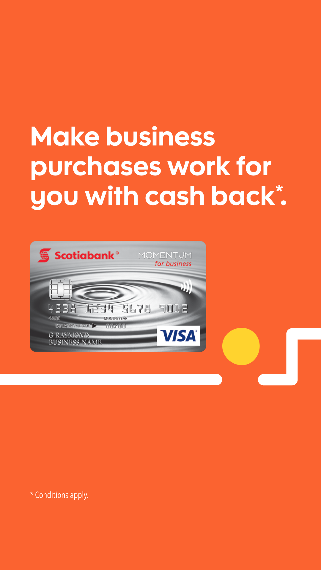 Scotiabank Facebook ad