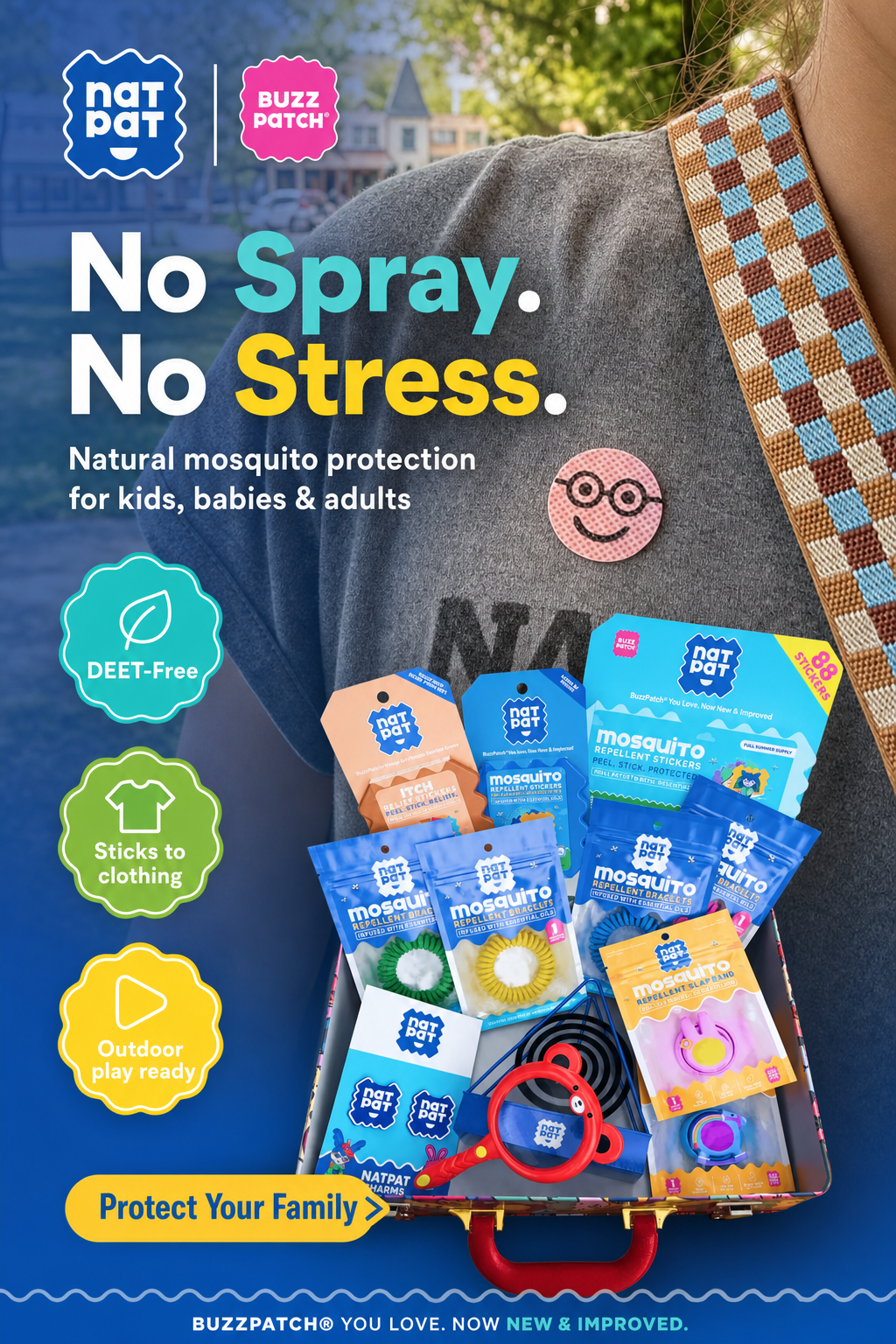 National Insect Bureau Facebook ad: The All-in-One Outdoor Protection Kit