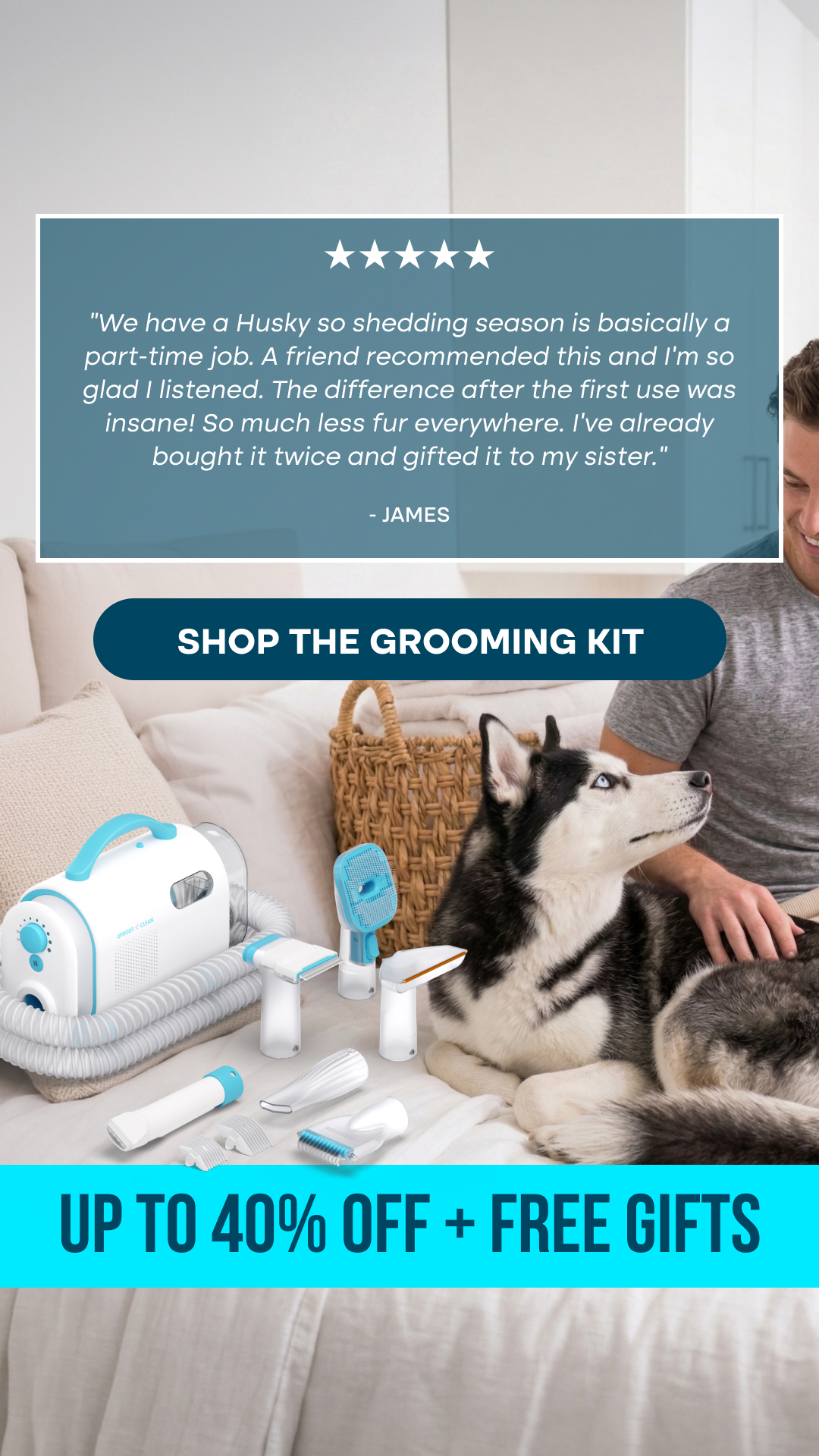 Uproot Clean Facebook ad