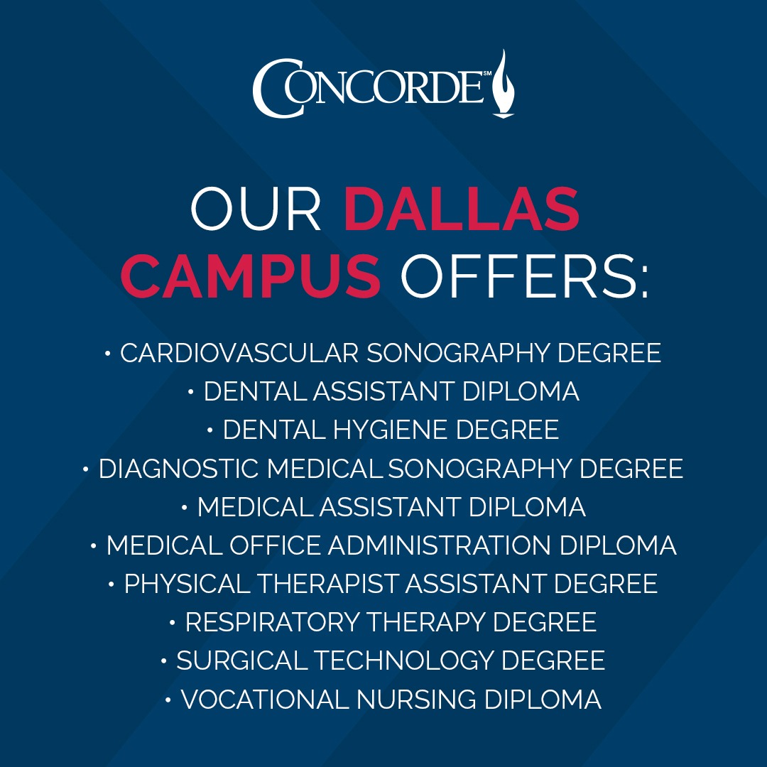 Concorde Career College- Dallas, Texas Facebook ad: Be prepared for a new career sooner!