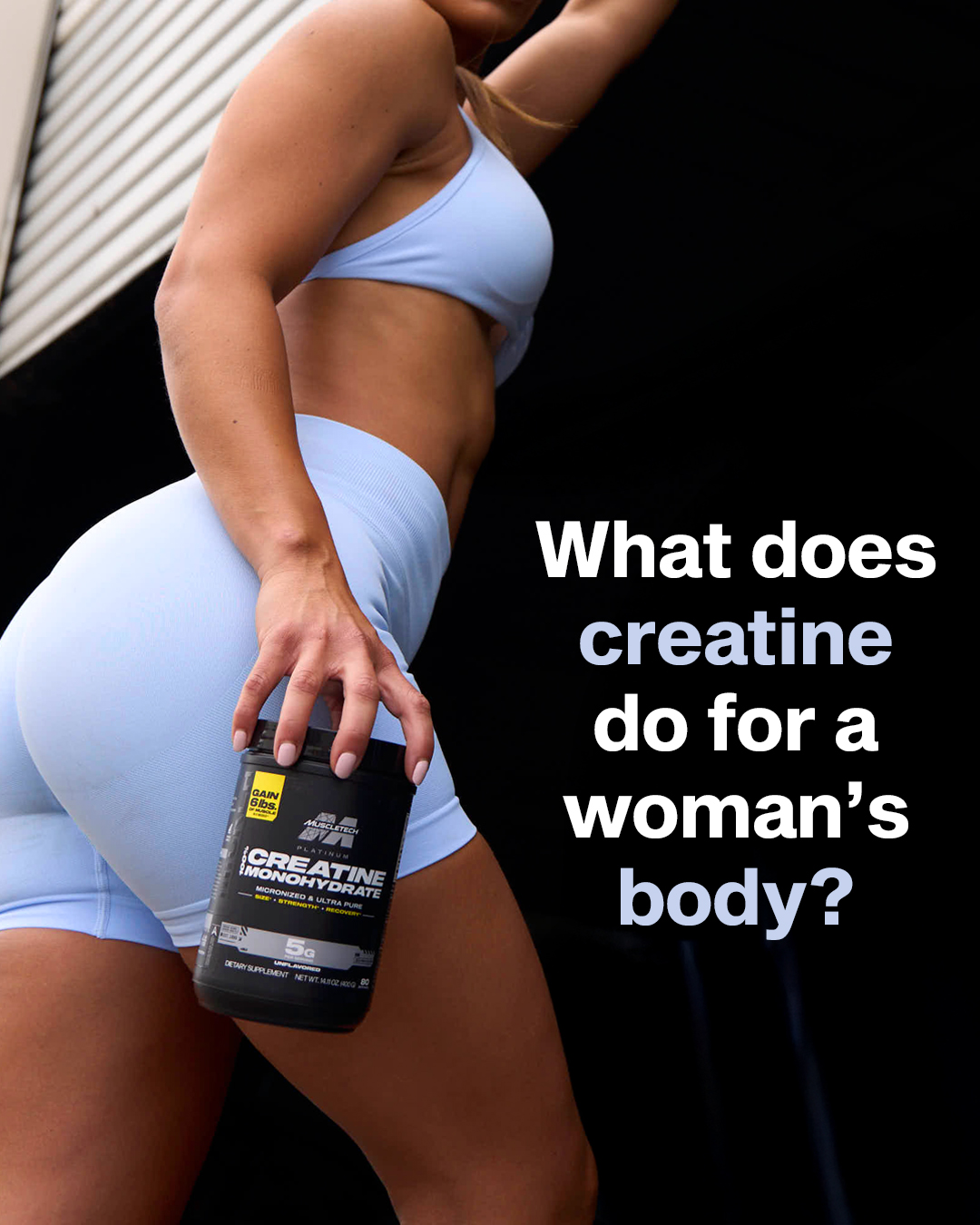 MuscleTech Facebook ad
