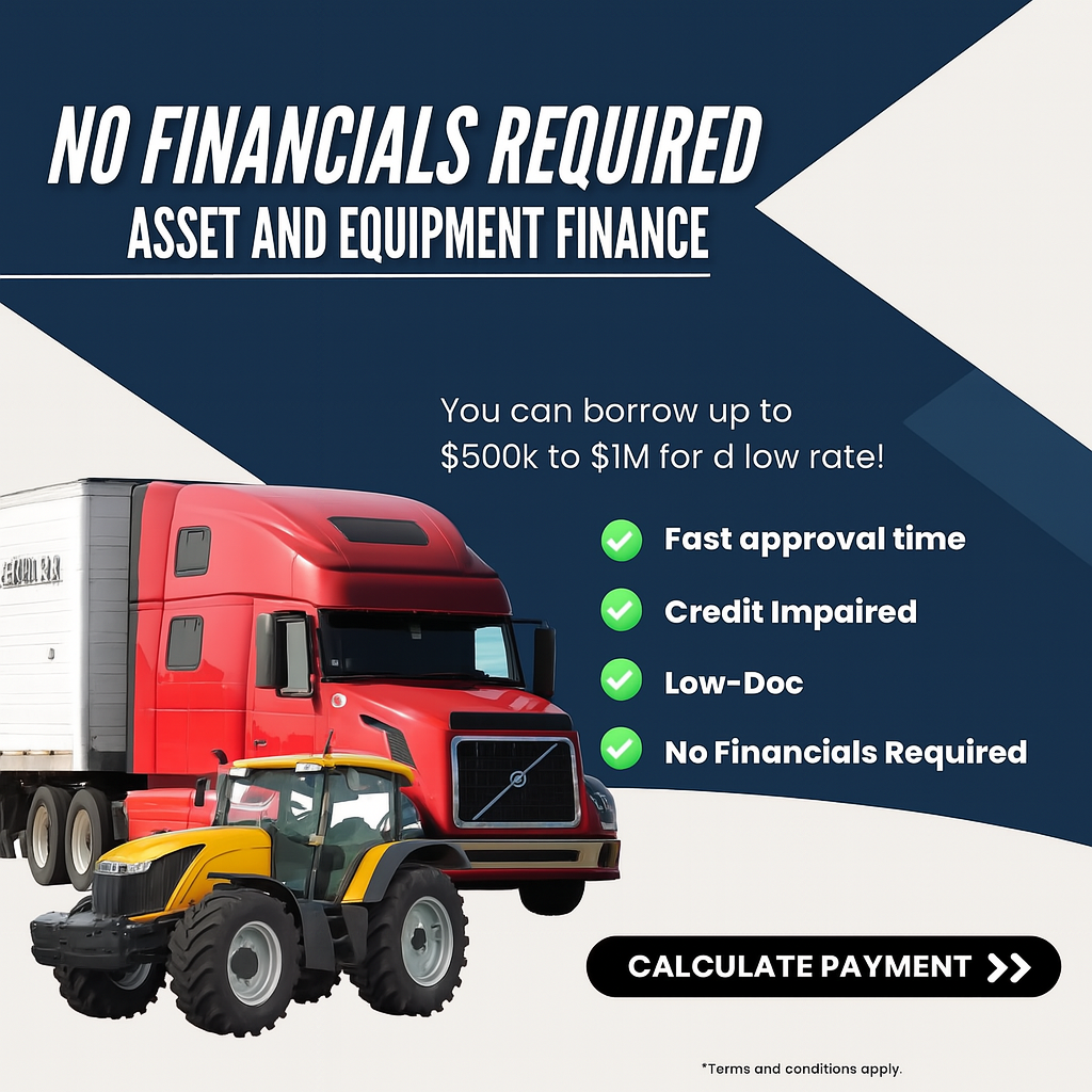 Finbay Capital Facebook ad: Grow Your Business With Asset Finance
