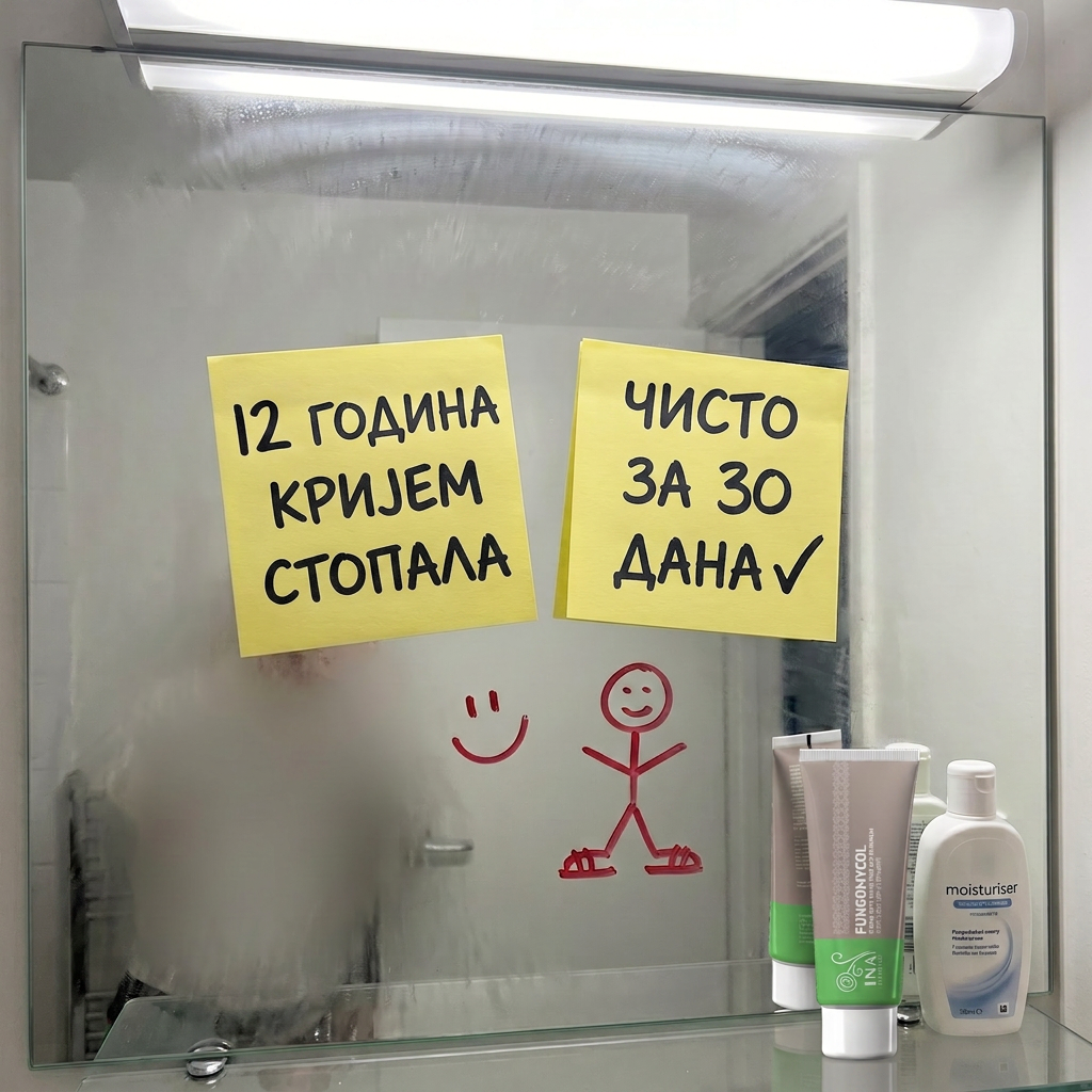 Organska Kozmetika - InaEssentials.rs Facebook ad: 12 godina skrivanja. 30 dana kasnije, reseno.