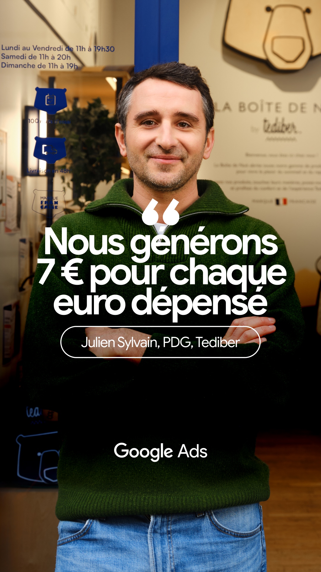 Google Ads Facebook ad