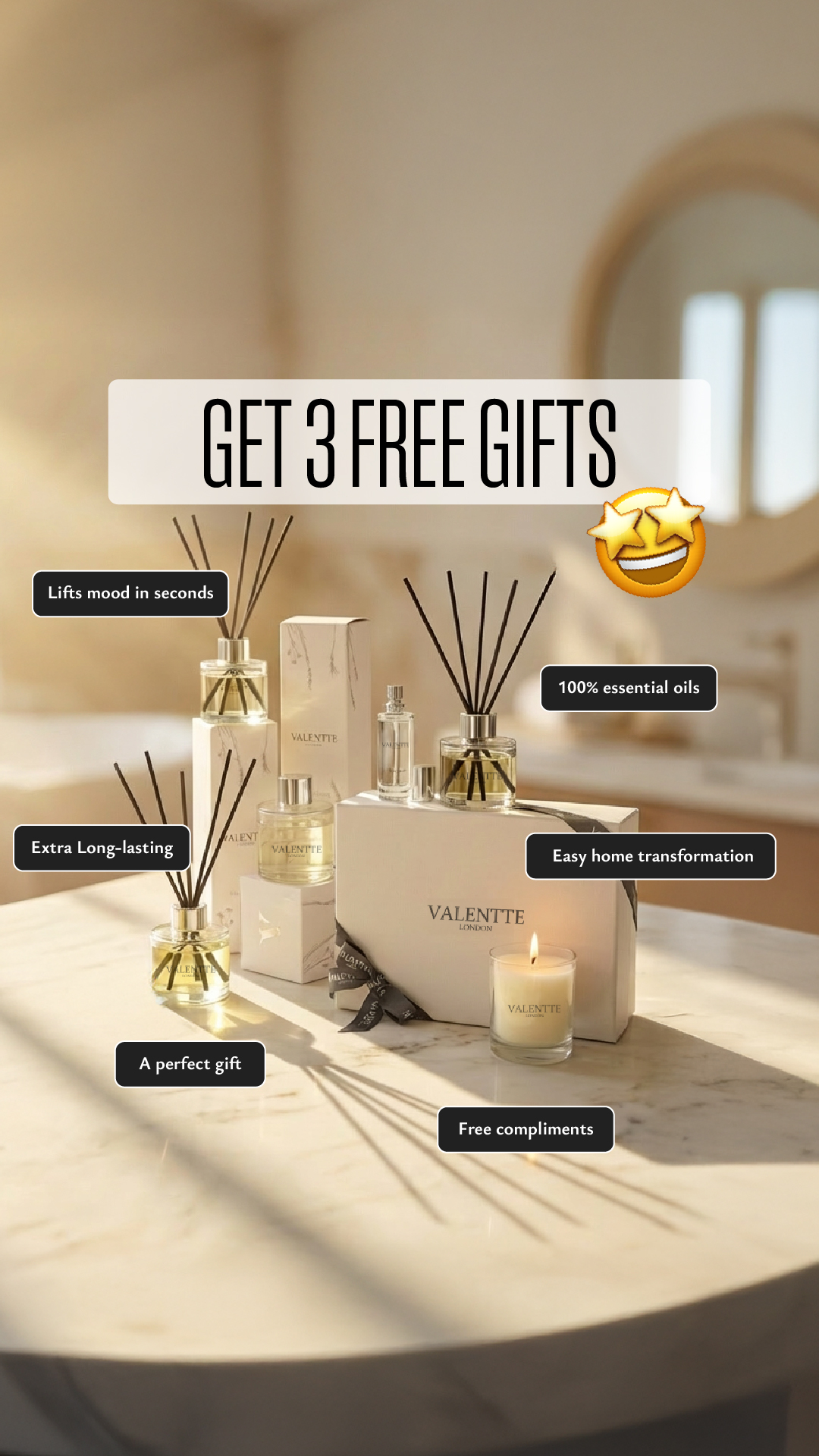 Valentte Facebook ad
