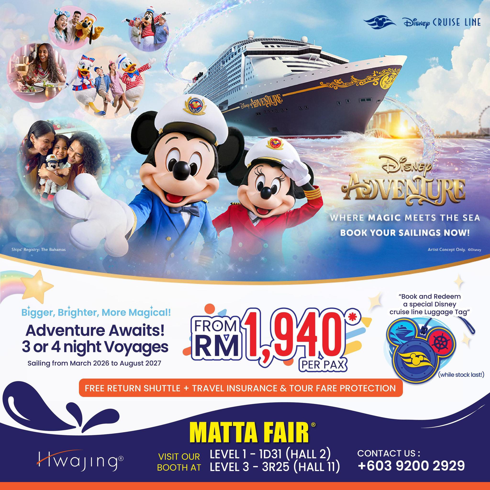 Hwajing Travel & Tours Sdn Bhd Facebook ad