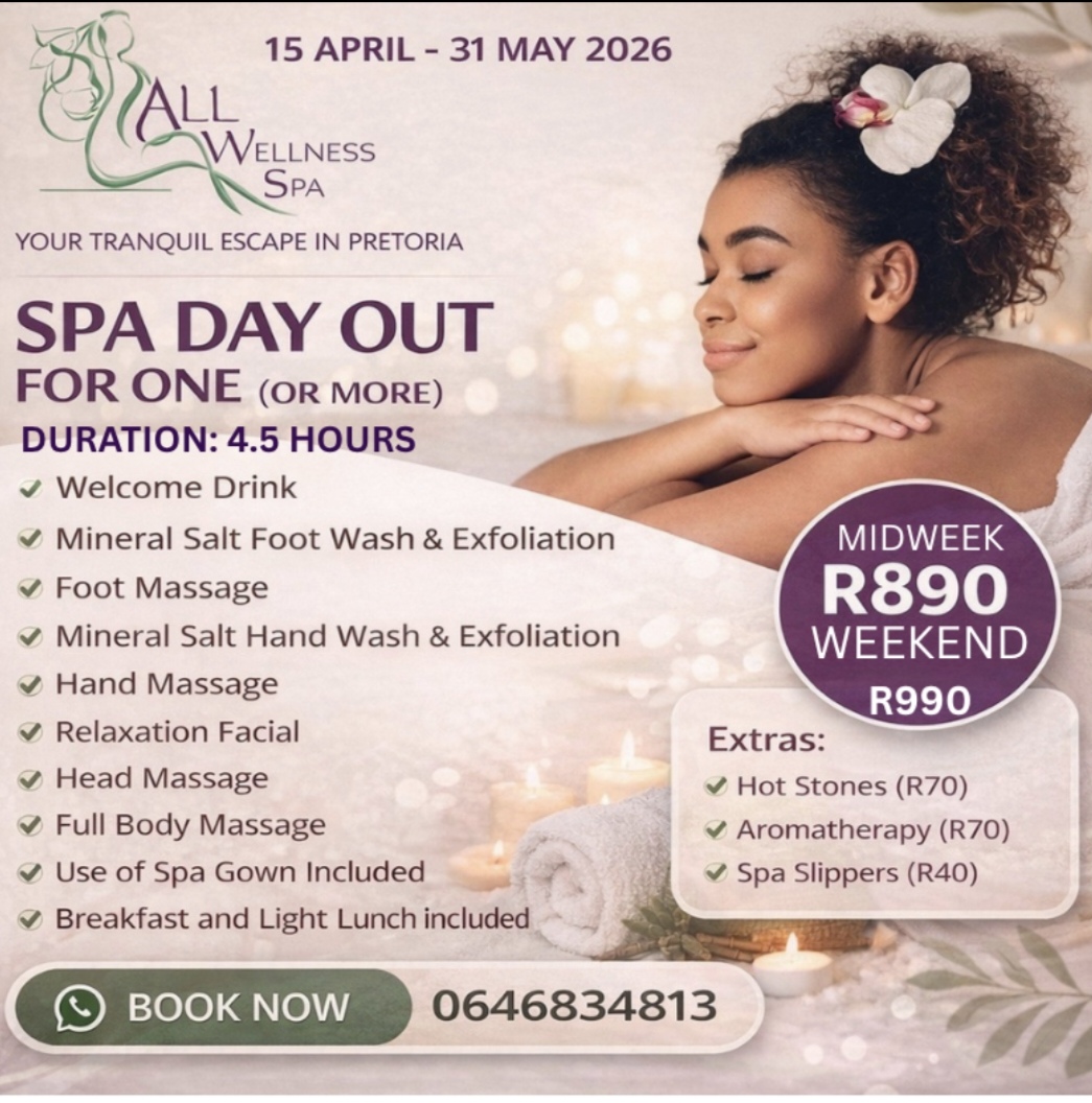 All Wellness Spa Facebook ad from Apr 21, 2026