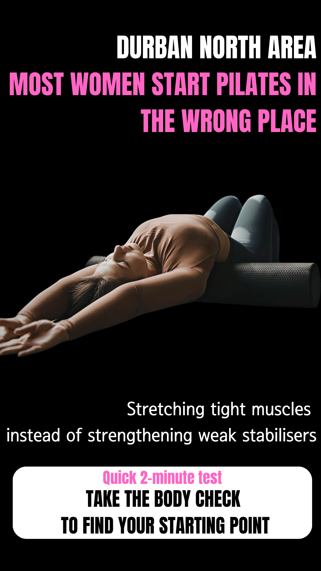 Stretch Pilates Facebook ad