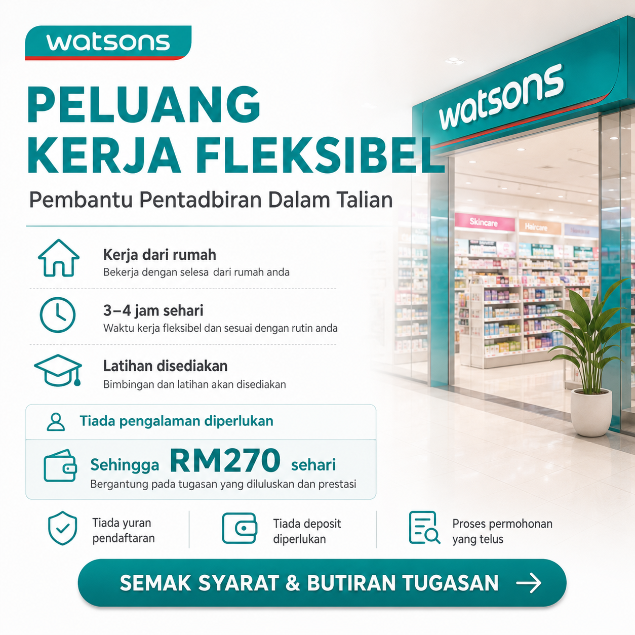Wanggerdnilnu Shugloditpli Facebook ad: Aktiviti Watsons
