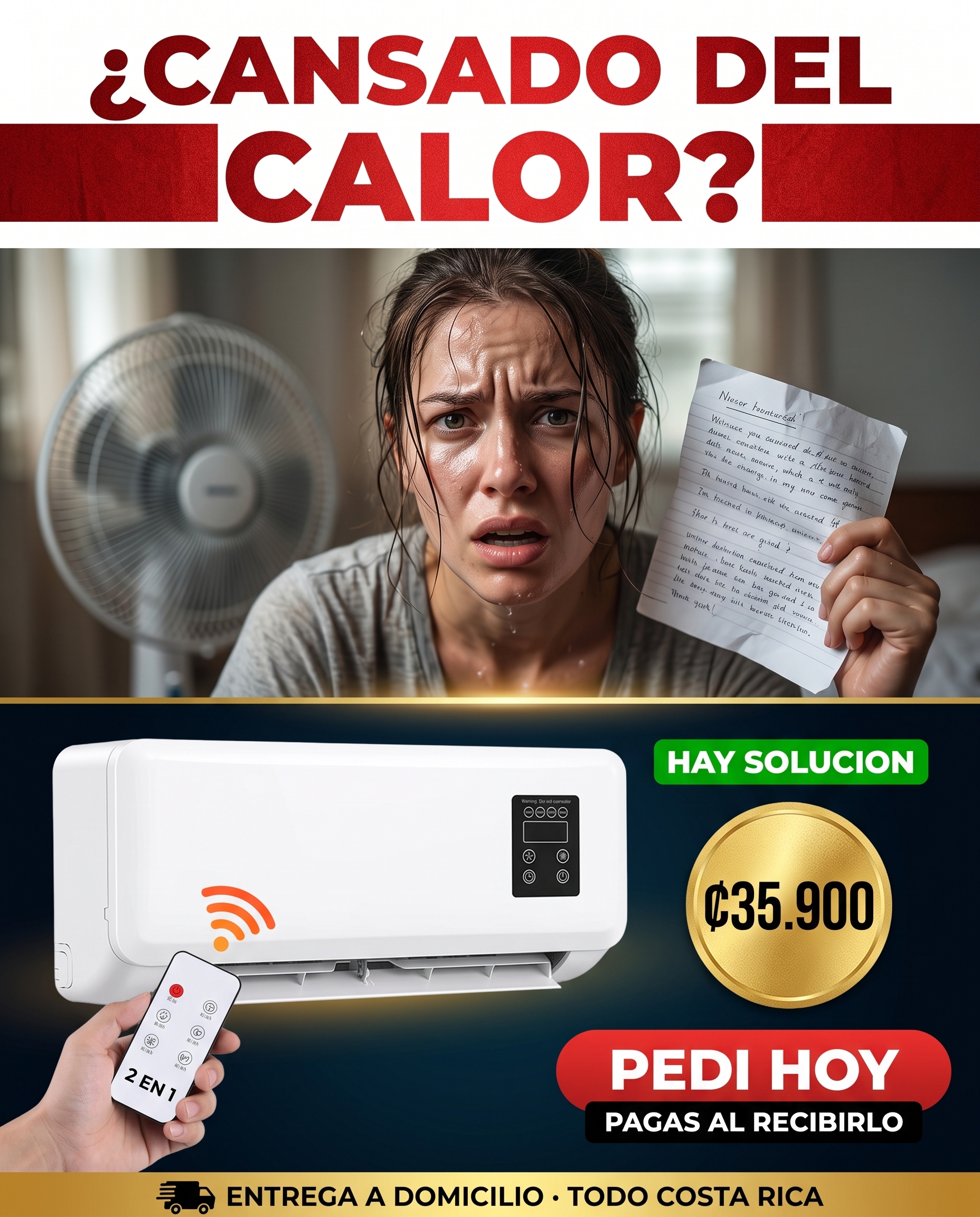 NuForm Facebook ad: Paga al Recibir