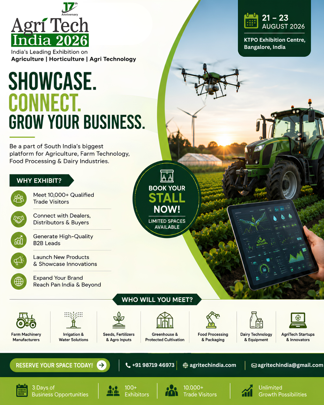 AgriTech India Facebook ad from Jun 23, 2026