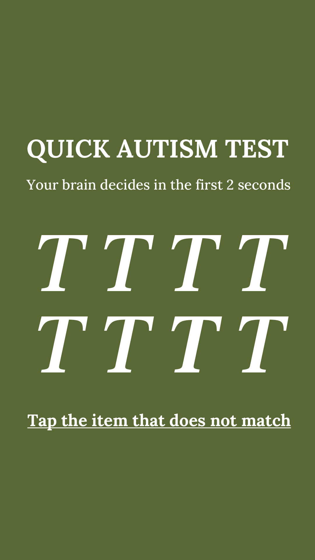 Brain Health Check Facebook ad