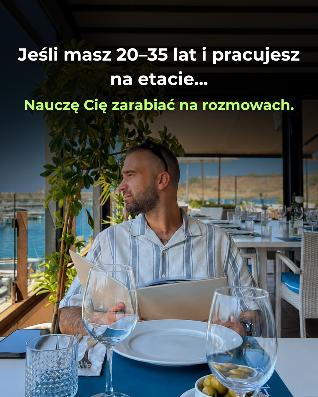 First Close Facebook ad: Zarabiaj na rozmowach 1:1