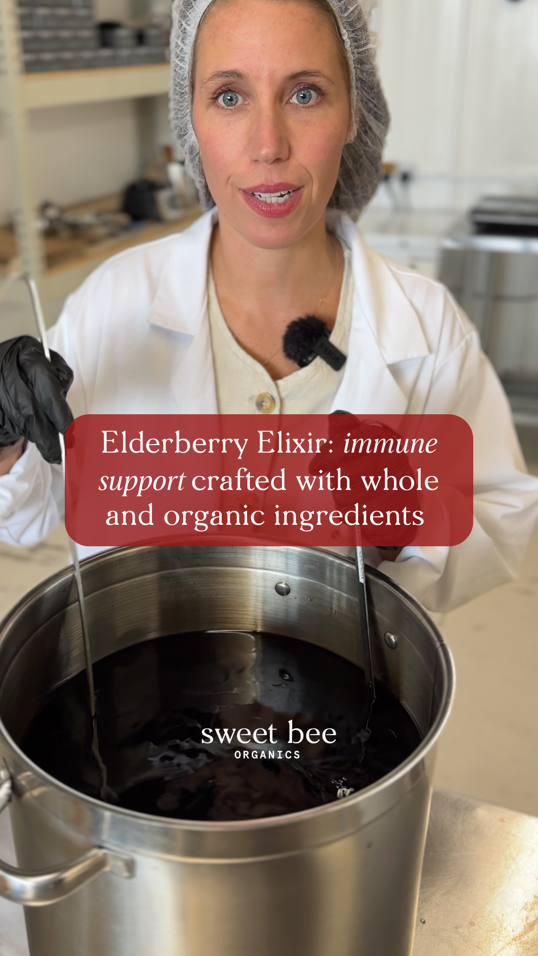 Sweet Bee Organics Facebook ad