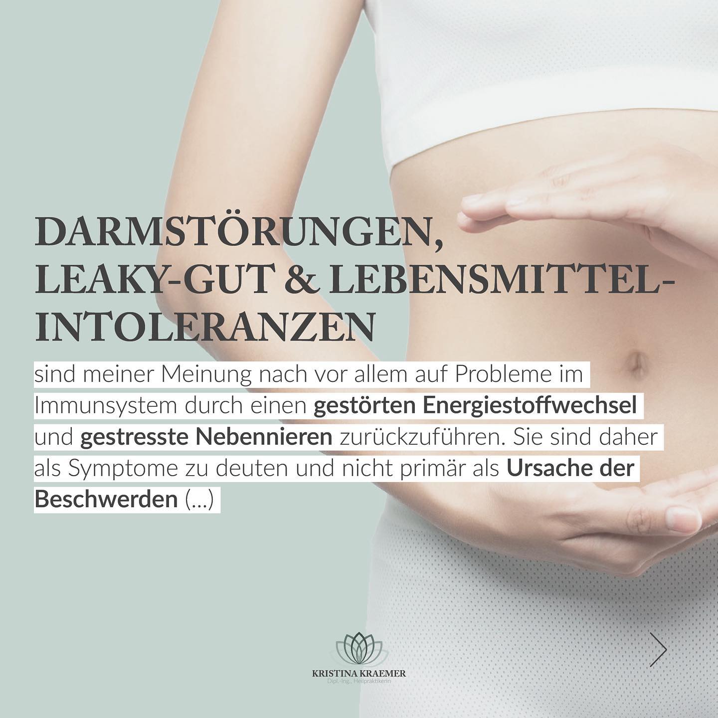 Kristina Facebook ad: In meinem Praxisalltag begegne ich regelmäßig Patienten…