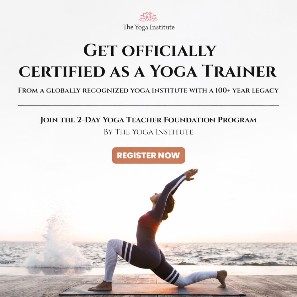 The Yoga Institute Facebook ad