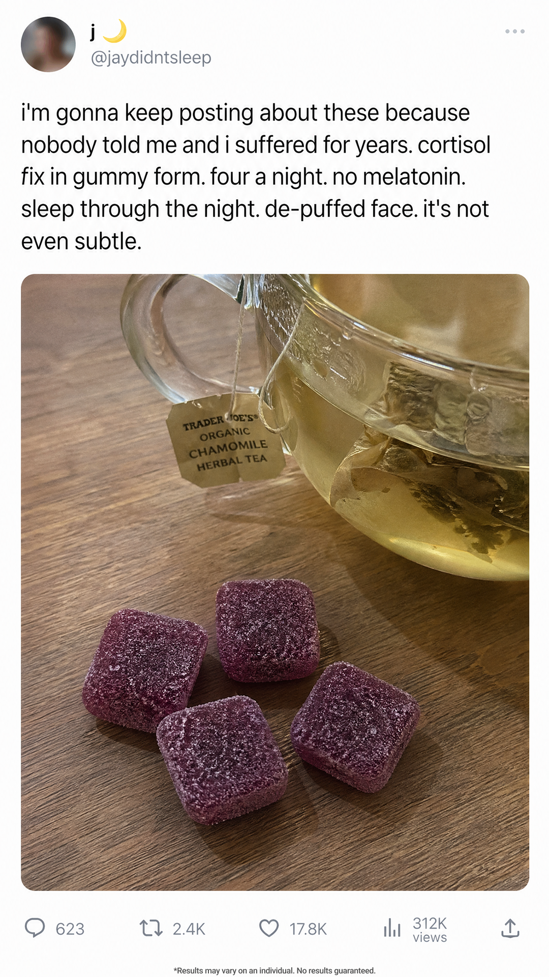 MoonBrew Facebook ad