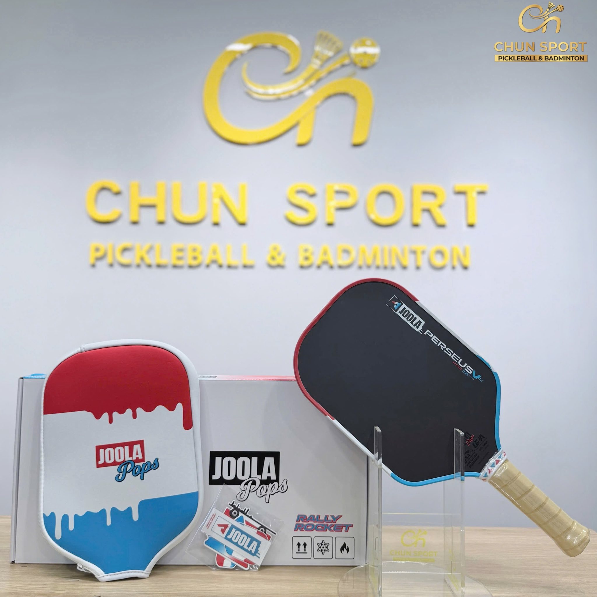 Chun Sport - Pickleball & Badmiton Facebook ad: JOOLA PERSEUS PRO V RALLY ROCKET LIMITED EDITION…