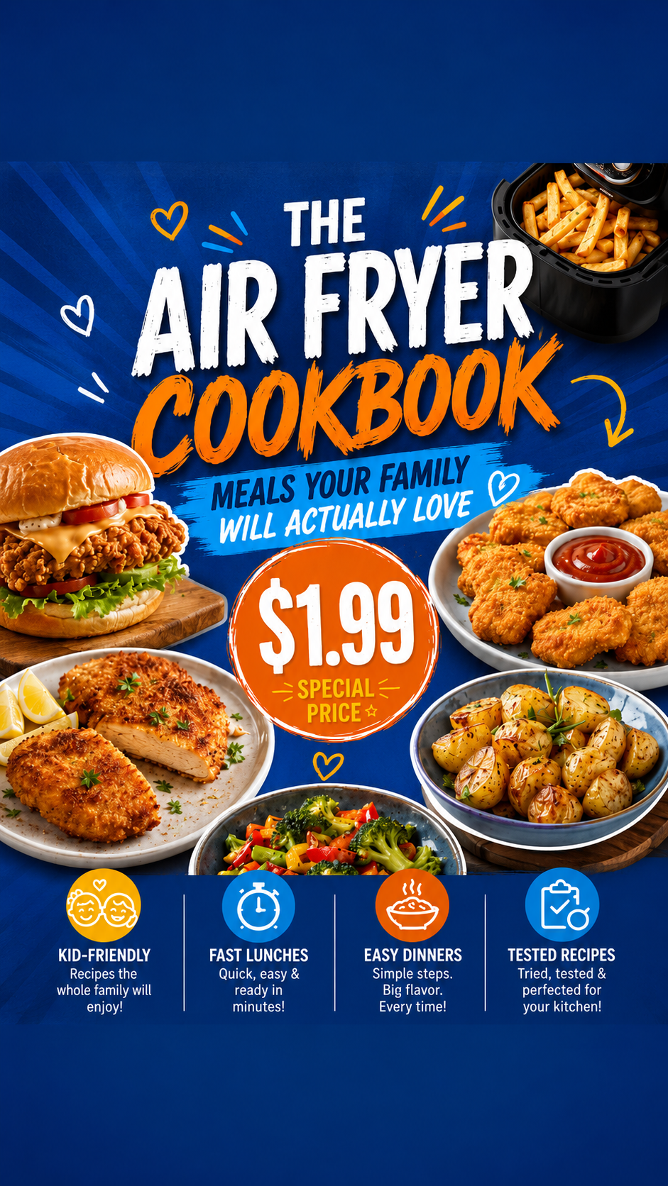 Breezy Bee Facebook ad: Stop using your air fryer for the same…