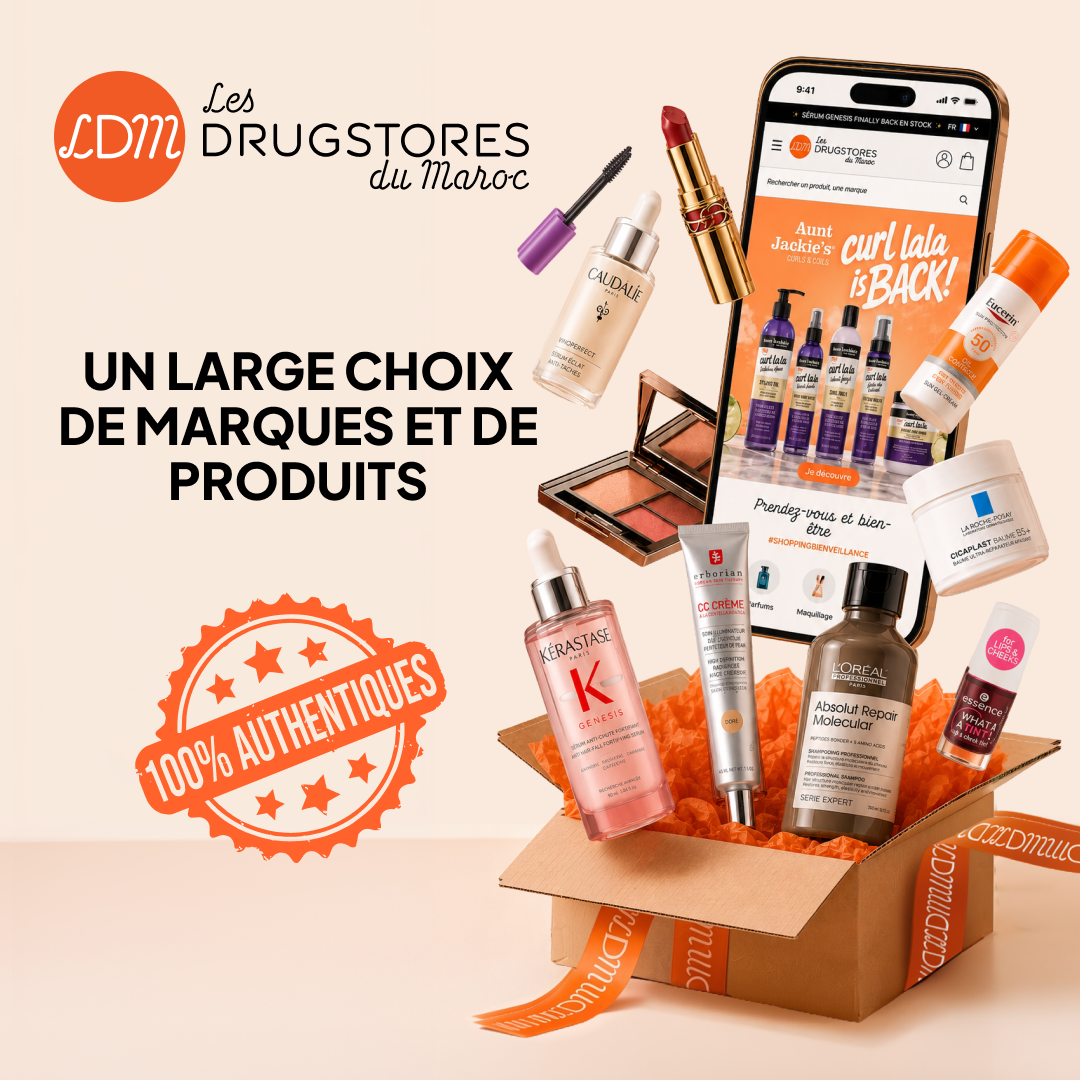 Les Drugstores du Maroc Facebook ad from Jul 13, 2026