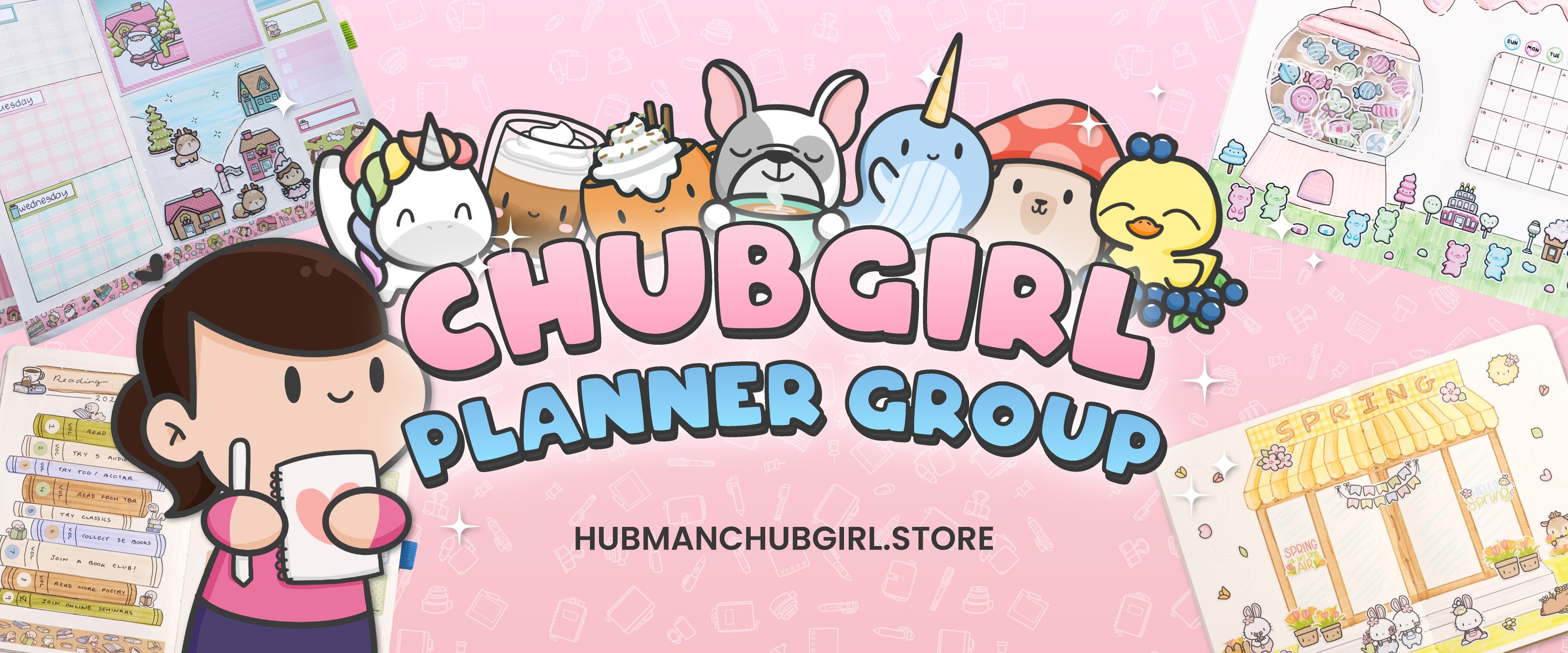 Hubman and Chubgirl Facebook ad: Chubgirl Planner Group