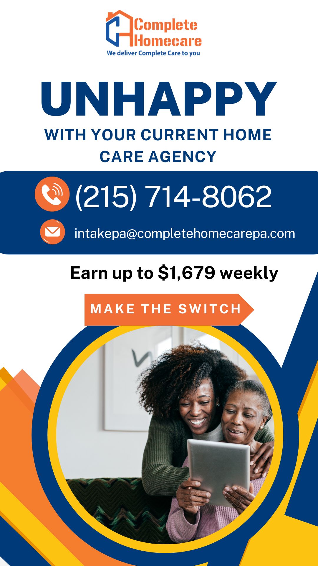Complete Homecare Facebook ad from Feb 5, 2026