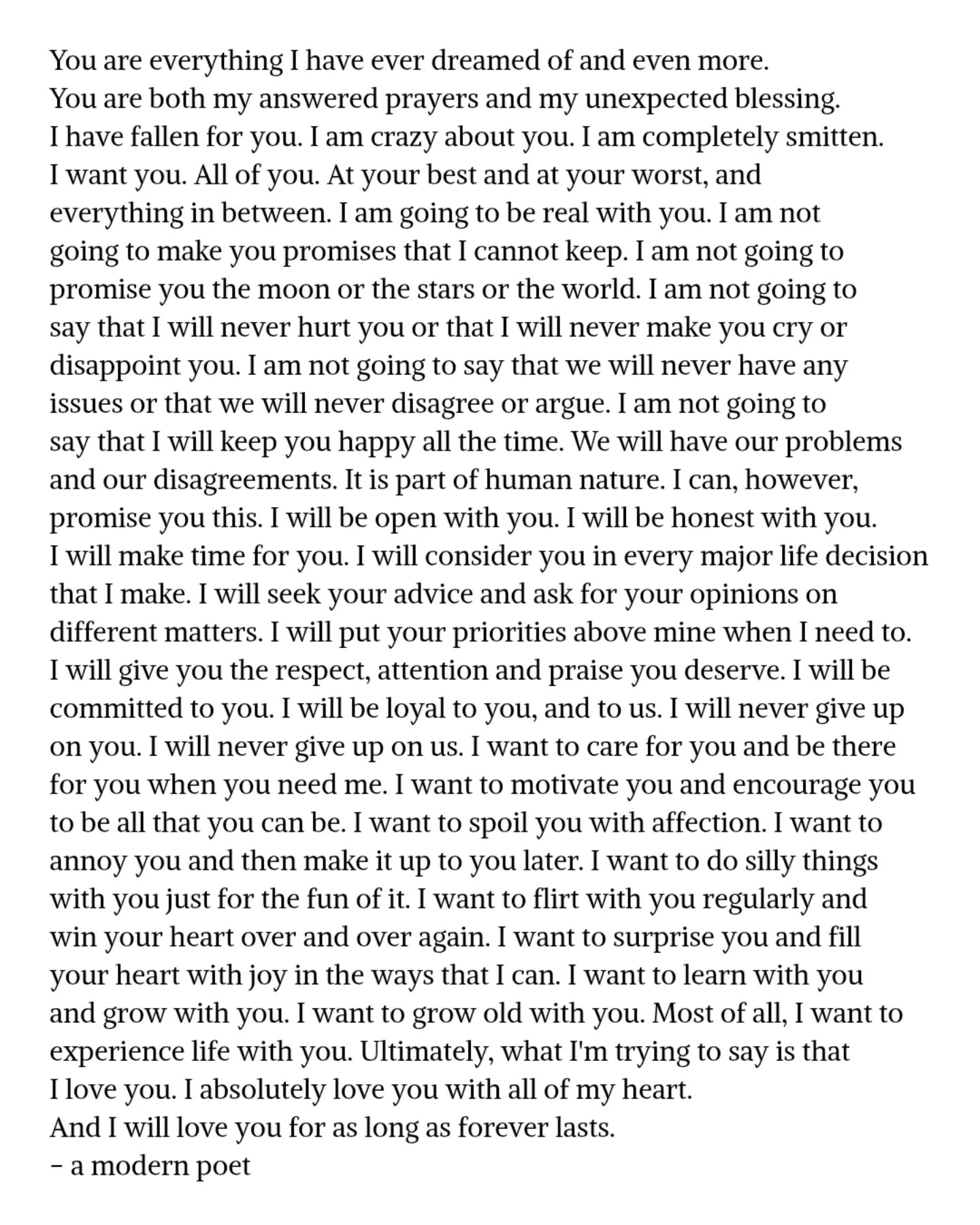 A Modern Poet Facebook ad: Felt like writing this after a long time.