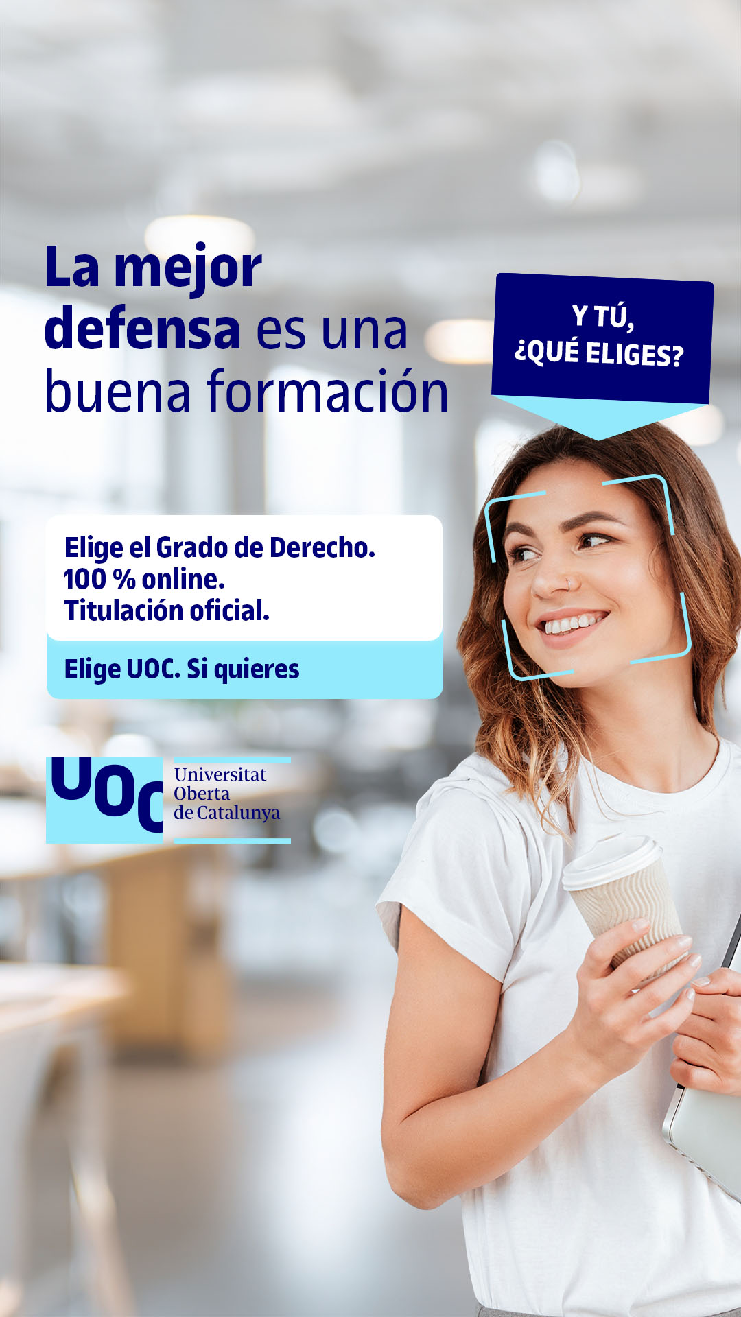 Universitat Oberta de Catalunya (UOC) Facebook ad