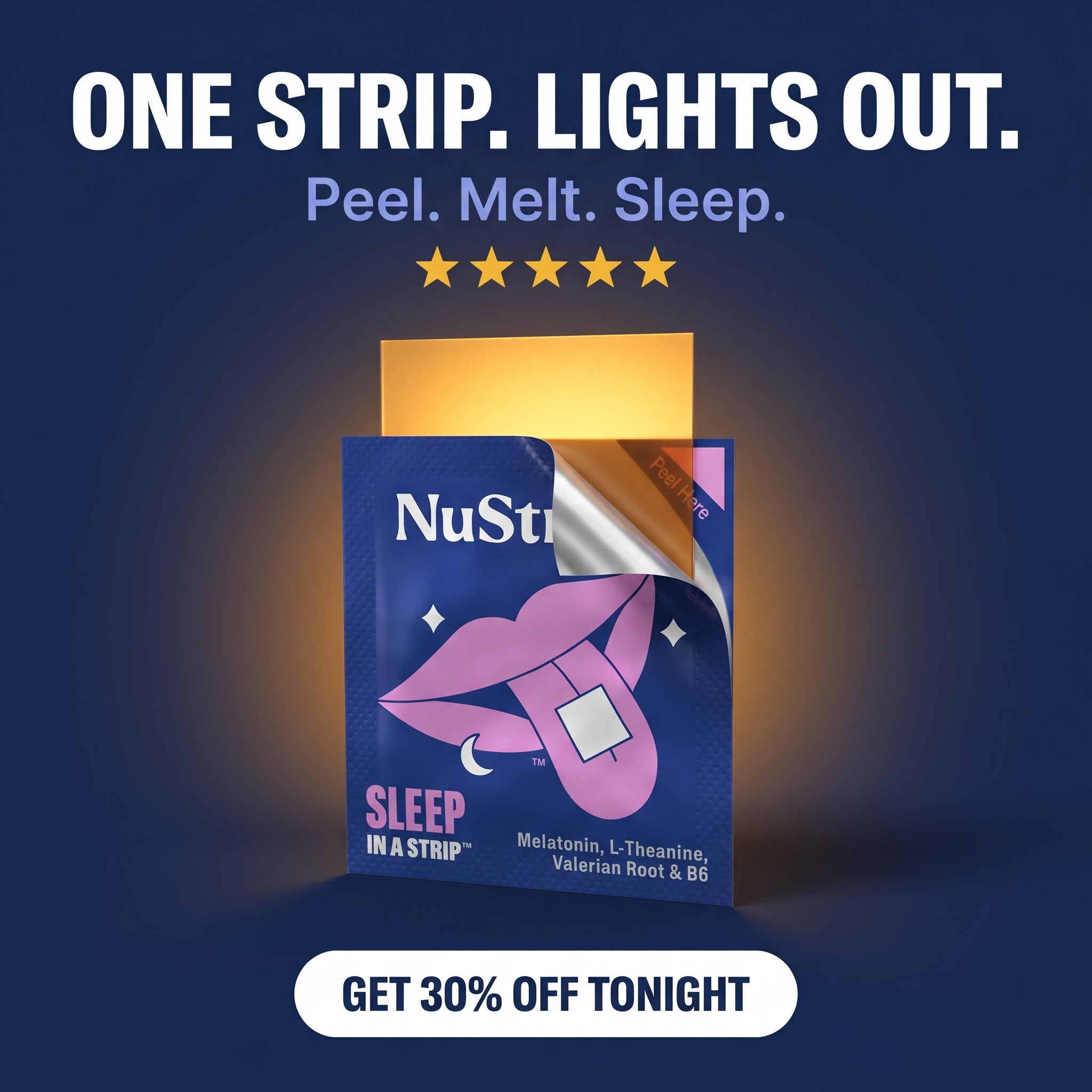 NuStrips Facebook ad