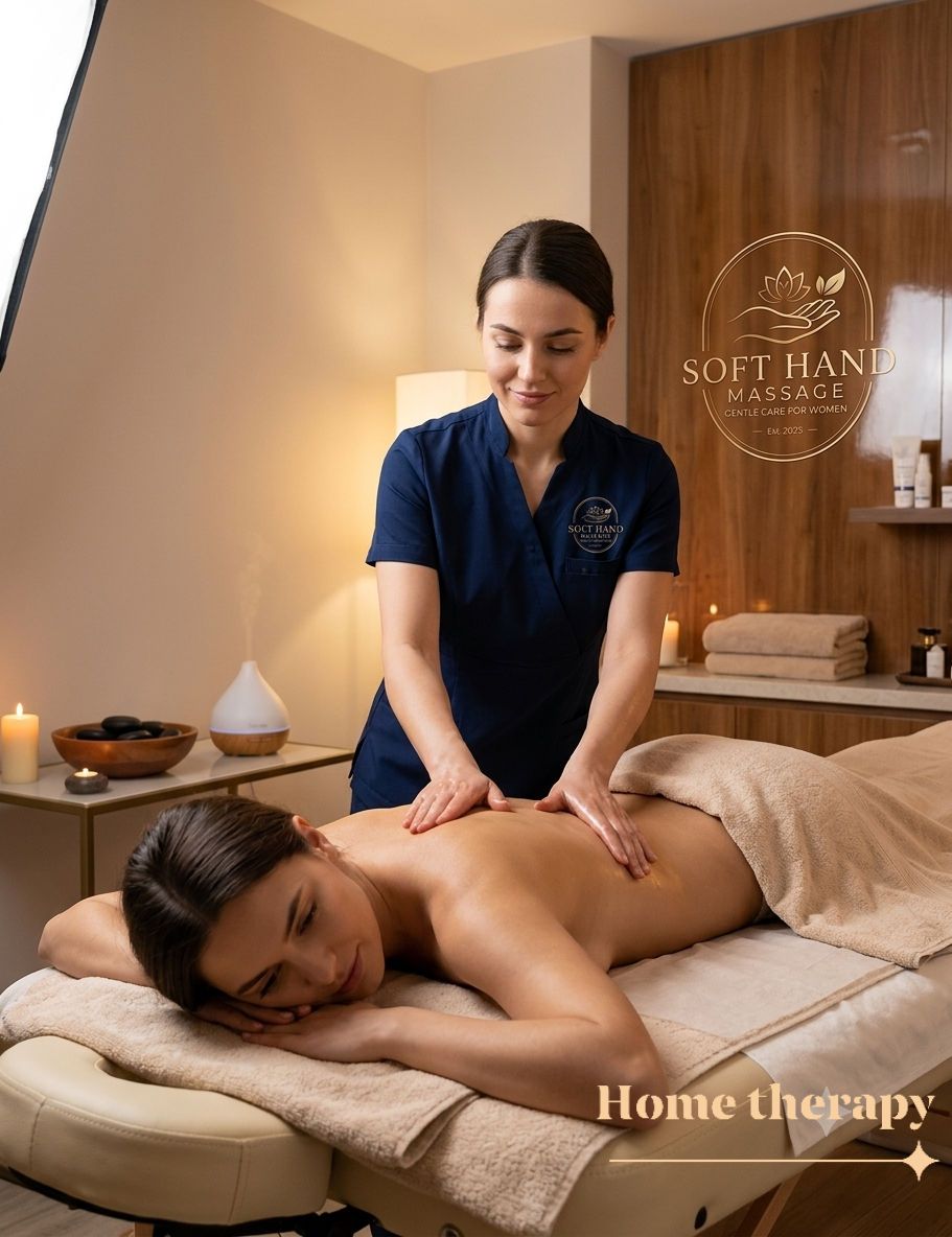 Soft Hand Massage Facebook ad: Deep tissue massage More Than Just Relaxation…
