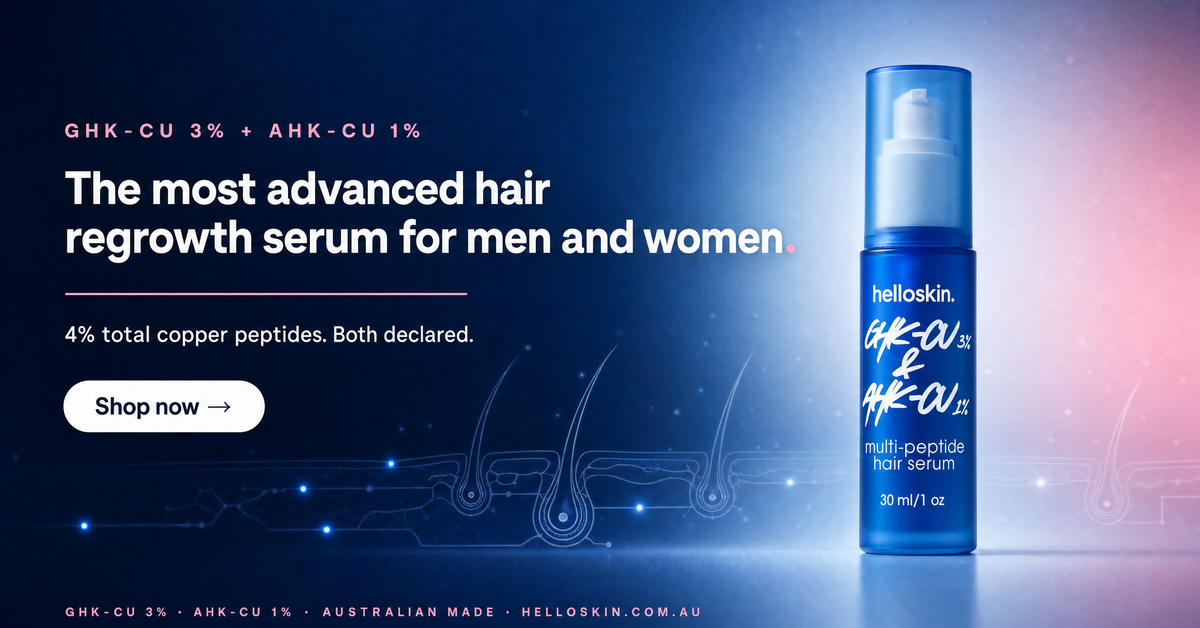 Helloskin Facebook ad