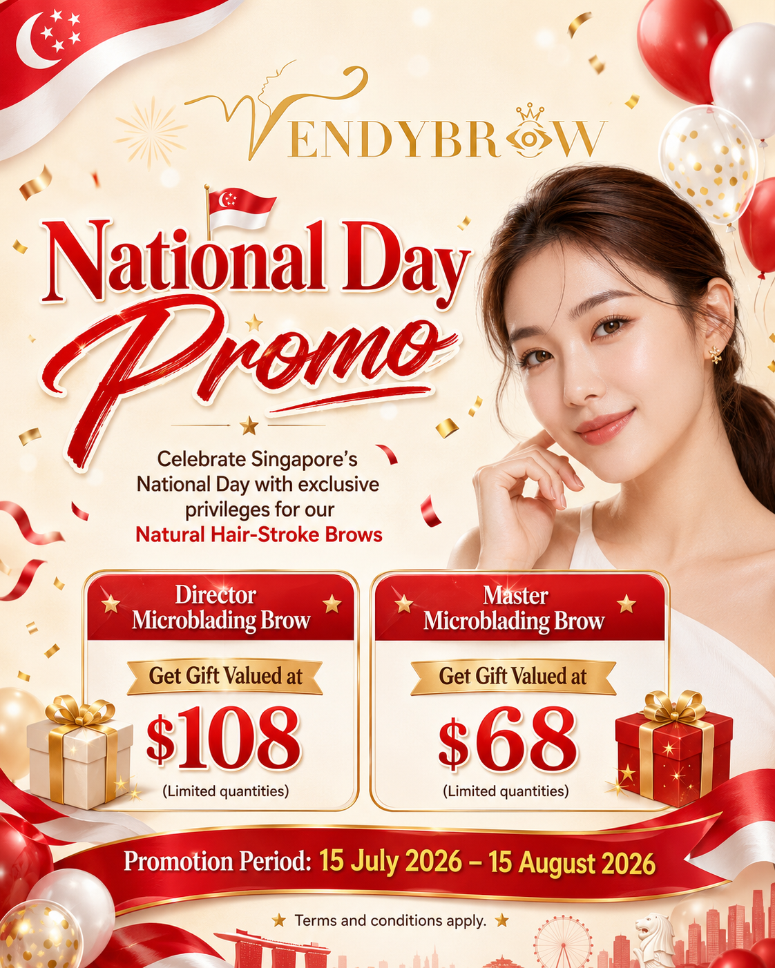Wendy Brow Facebook ad