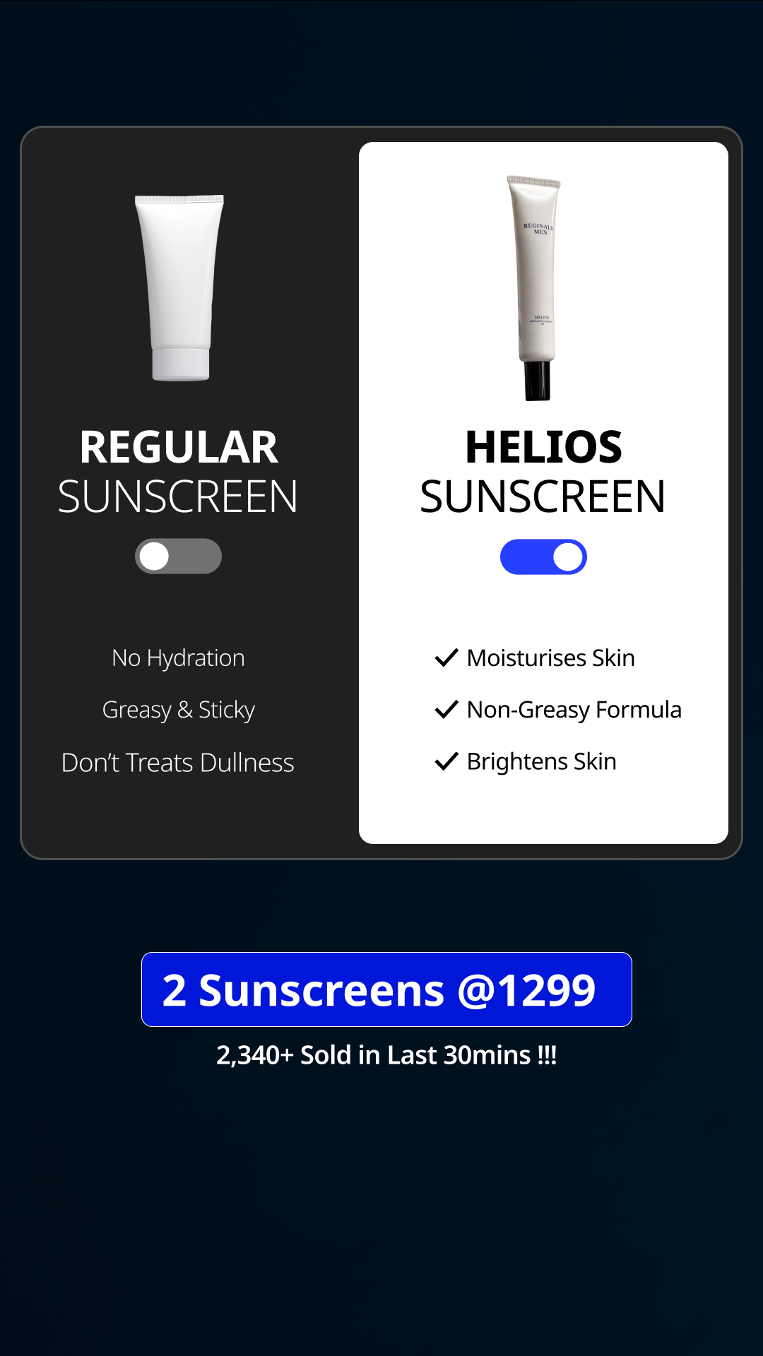 Reginald Men Facebook ad