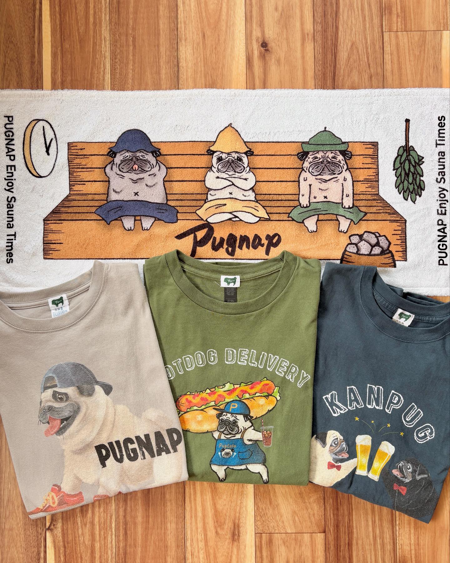 Pugnap Facebook ad: パグのアパレル・グッズブランドPugnapです