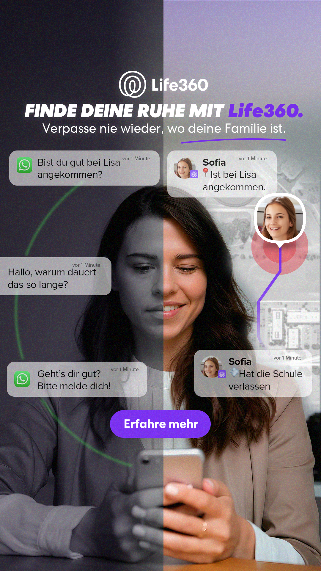 Life360 Facebook ad