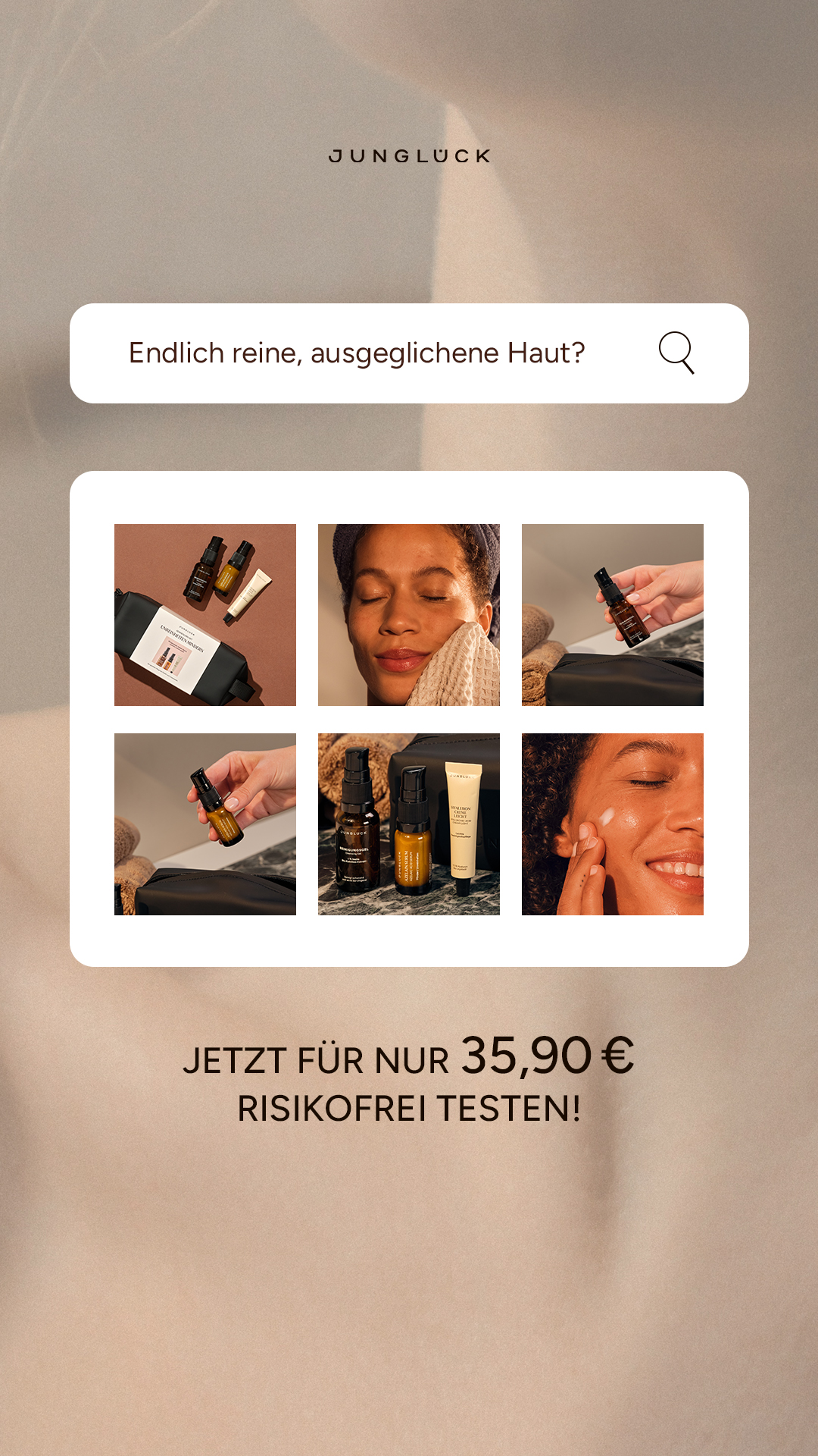 Junglück Facebook ad