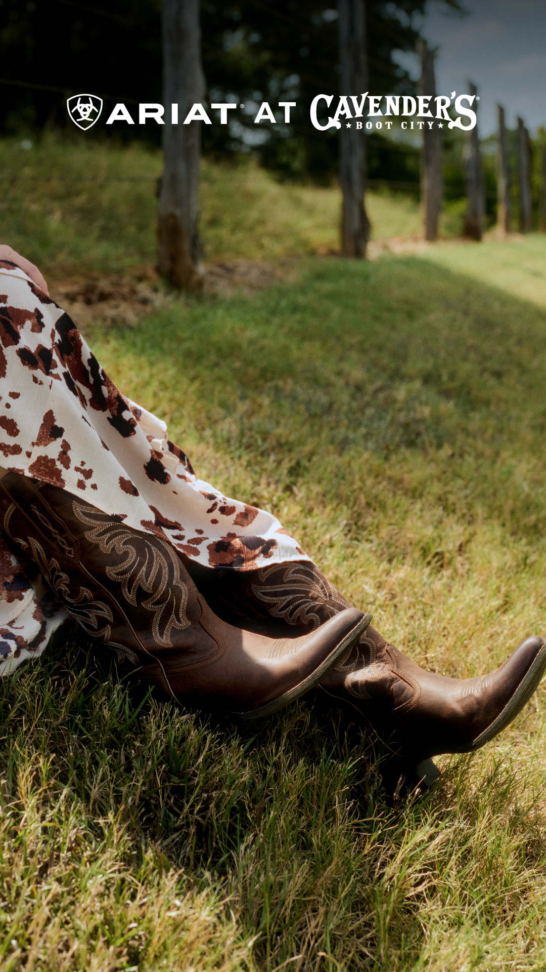 Cavender's Facebook ad: Shop Ariat New Arrivals