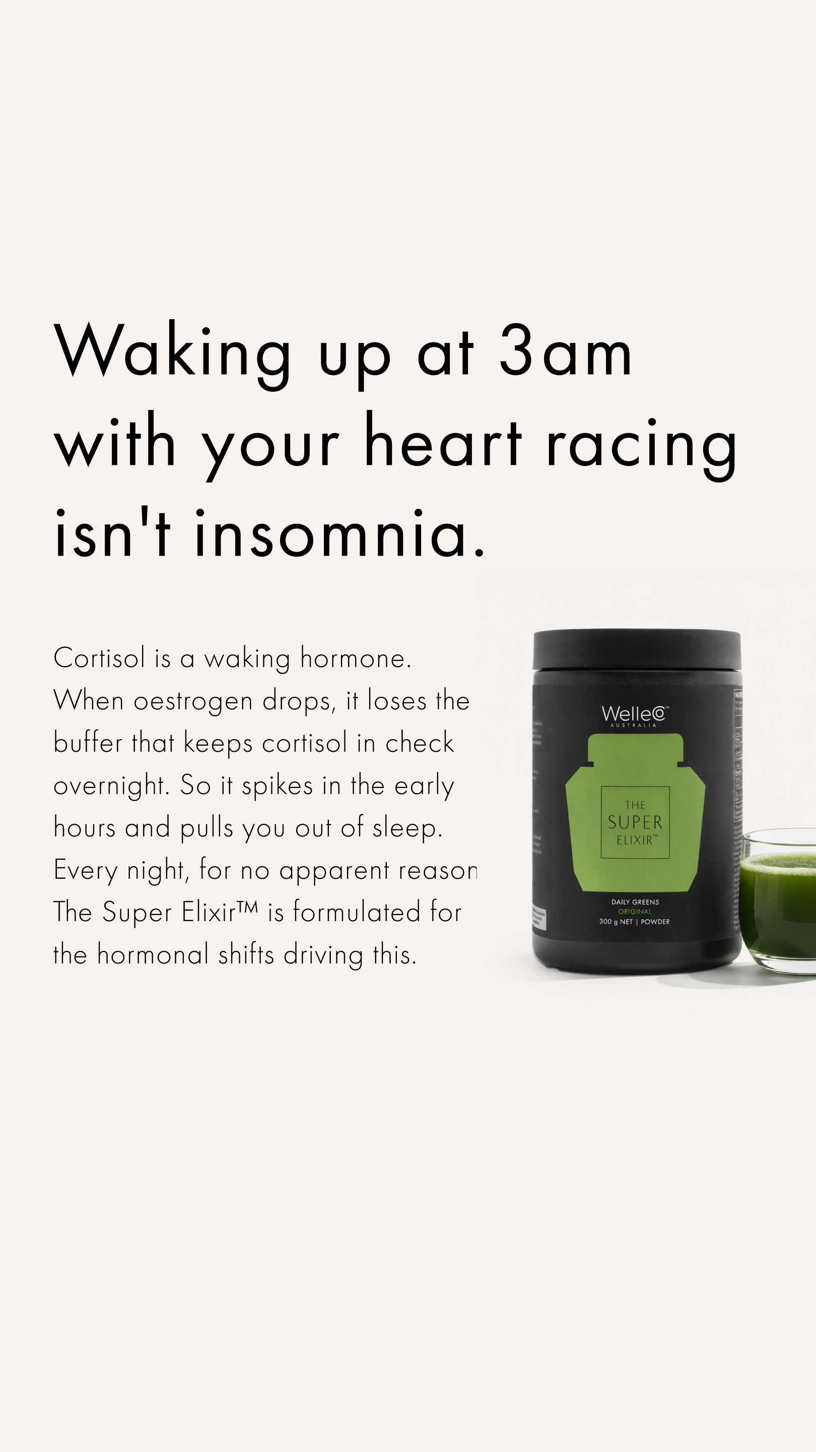 WelleCo Facebook ad
