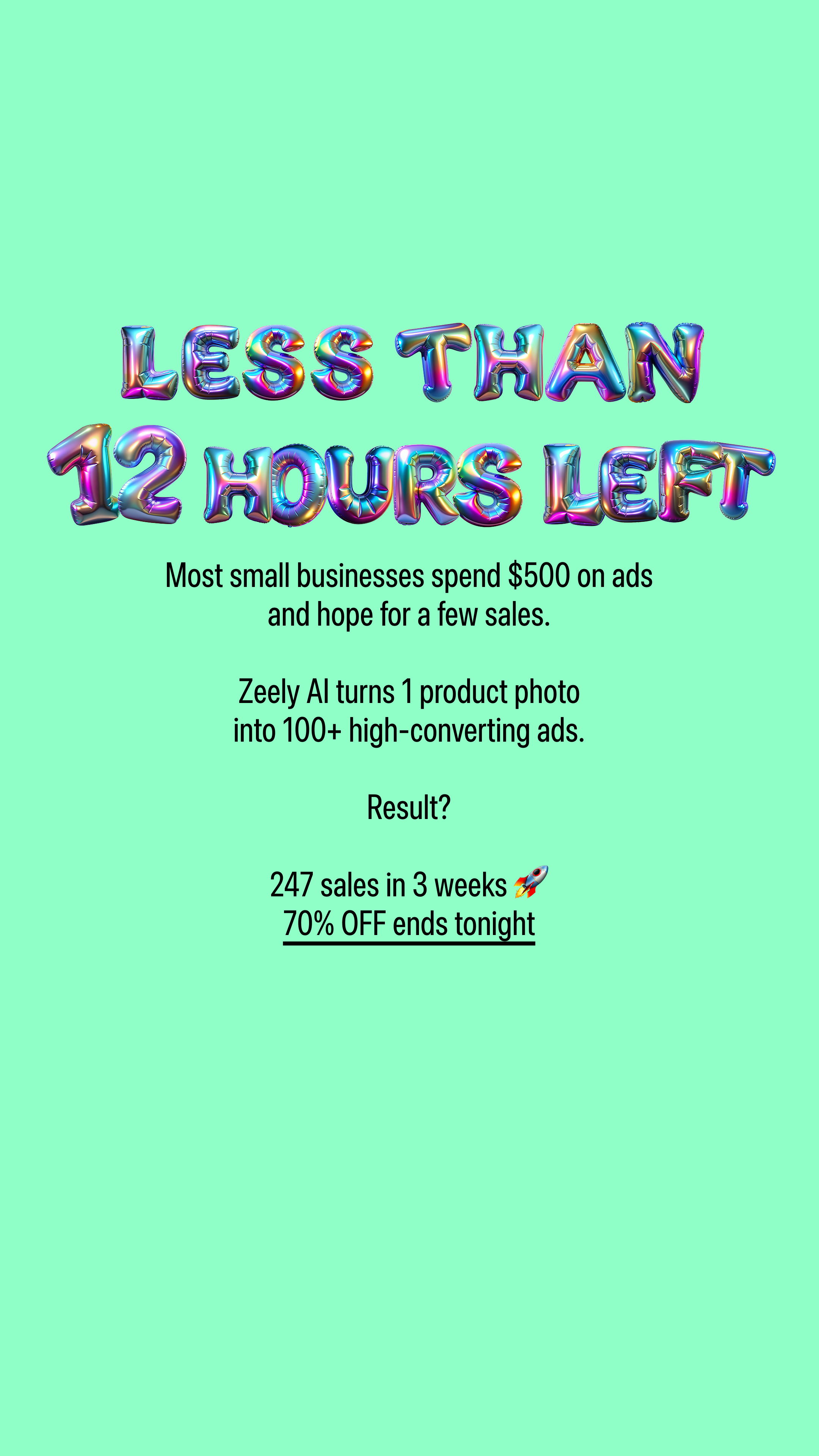 Zeely: AI Ads Maker Facebook ad