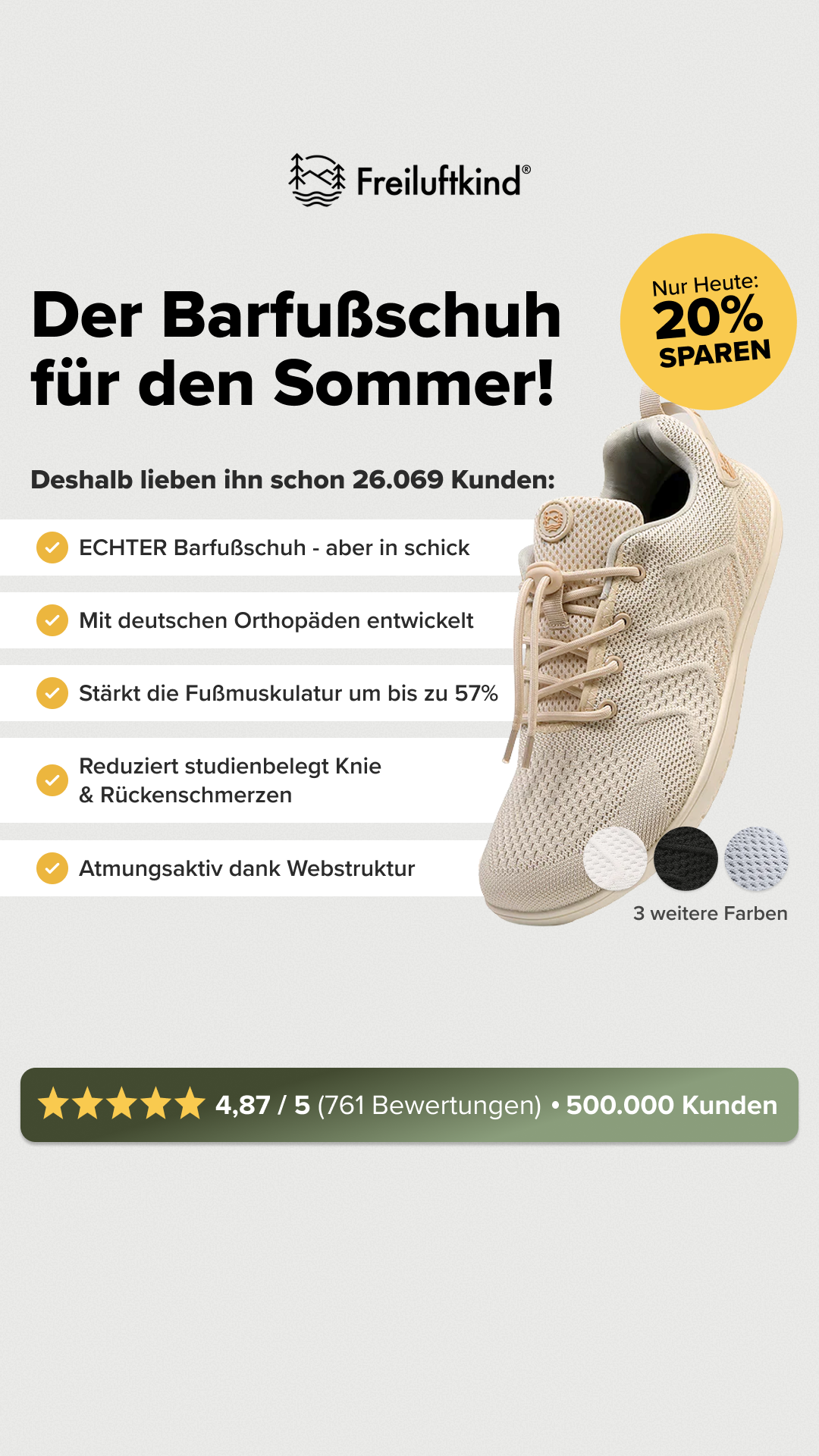 Freiluftkind Facebook ad