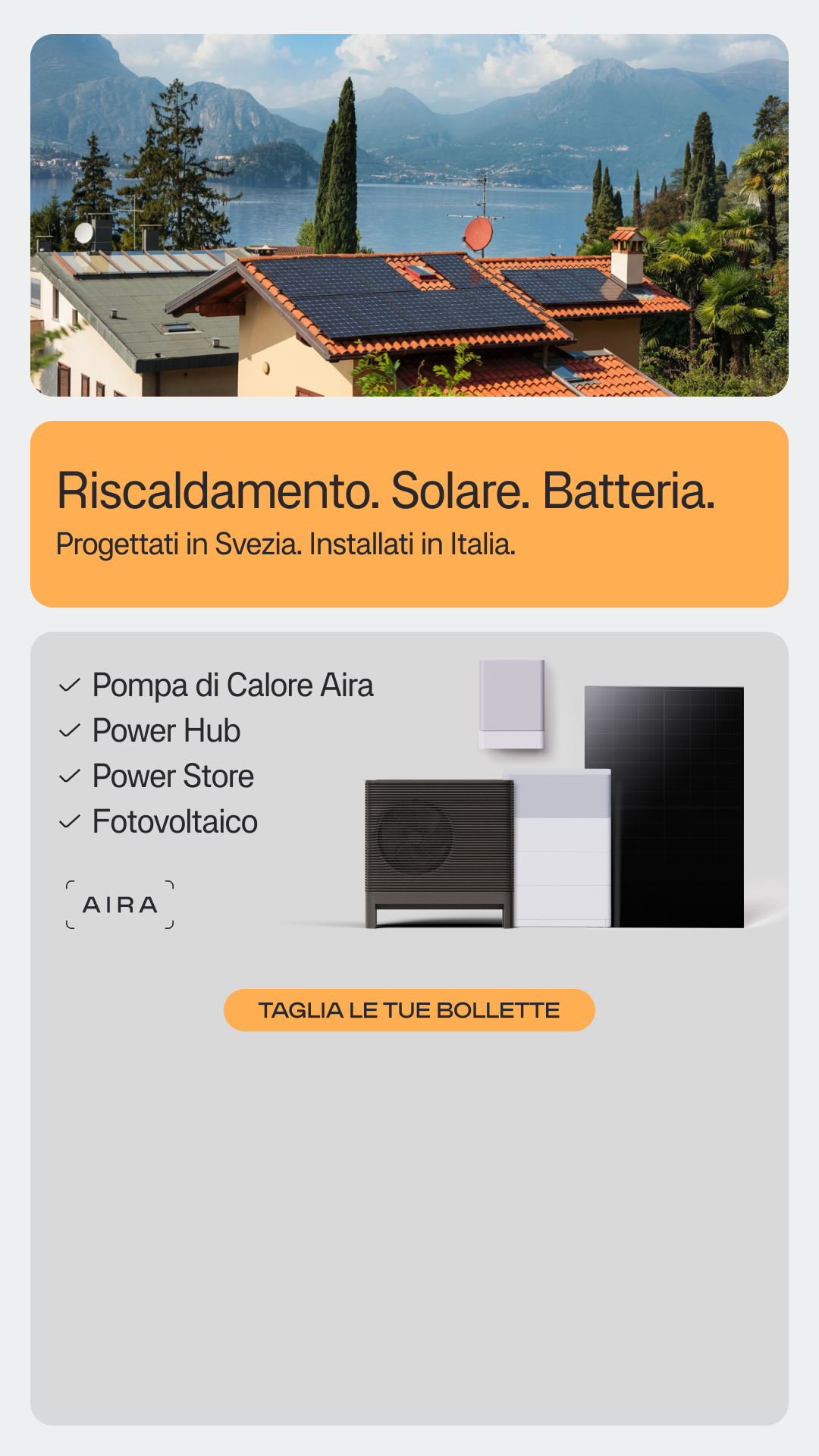 Aira Italia Facebook ad