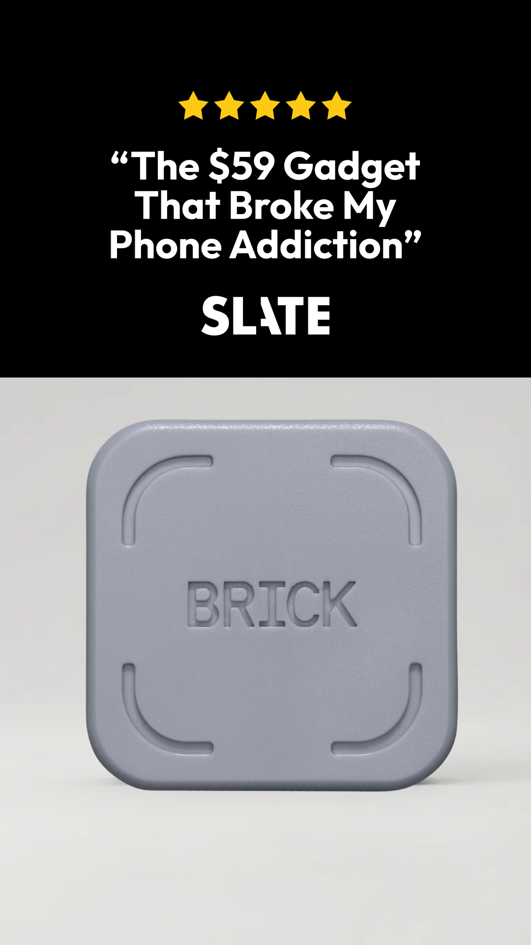 Brick - Take Back Your Time Facebook ad