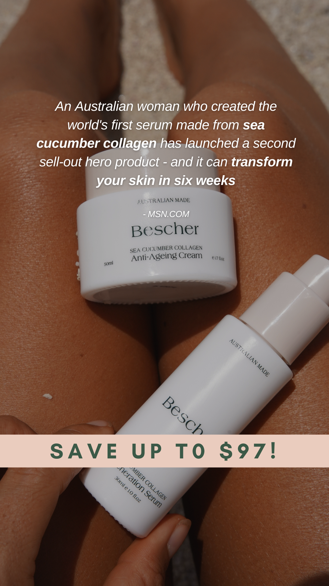 Best Skin AUS & NZ Facebook ad: A World First in Collagen Skincare♡